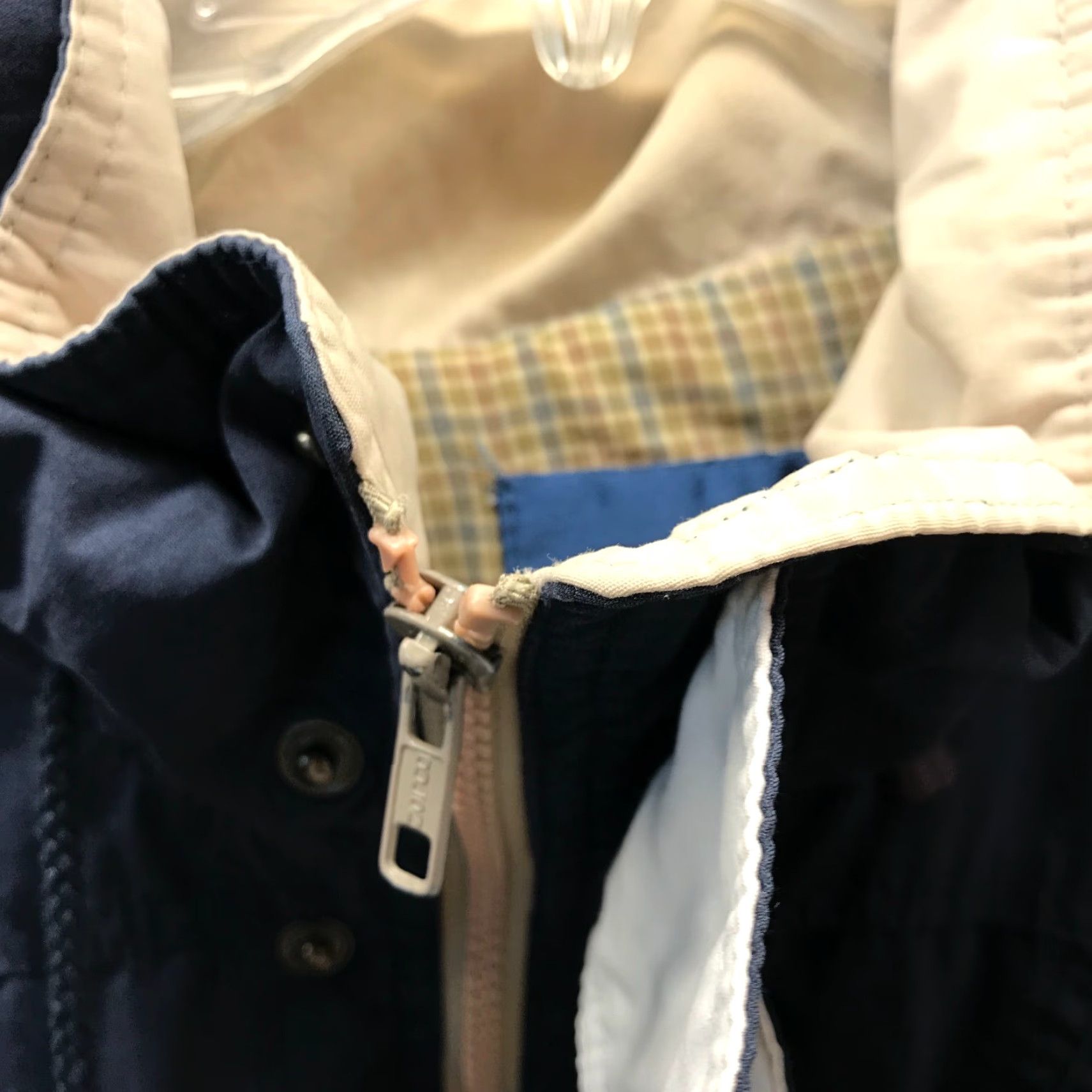 Vintage VINTAGE TownCraft Jacket Mens Adult Large Blue 80s Motorcycle Hooded Zip Full Zip Style: Motorcycle Jacket Accessories: snaps Vintage Clothing Size US L / EU 52-54 / 3 - 4 Thumbnail