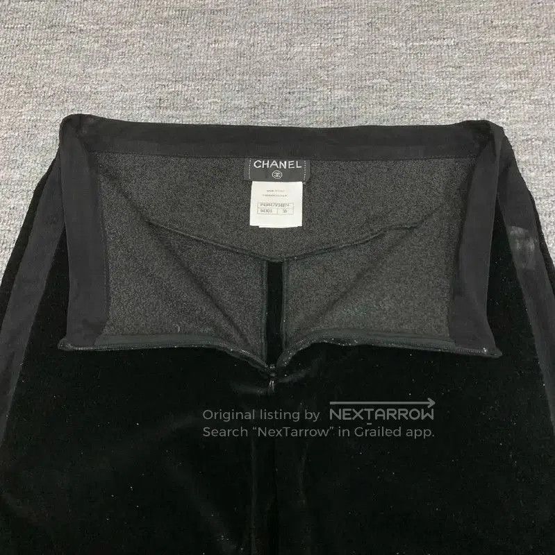 Chanel Chanel S Size Black Cotton Casual Pants . Size 23" - 5 Thumbnail