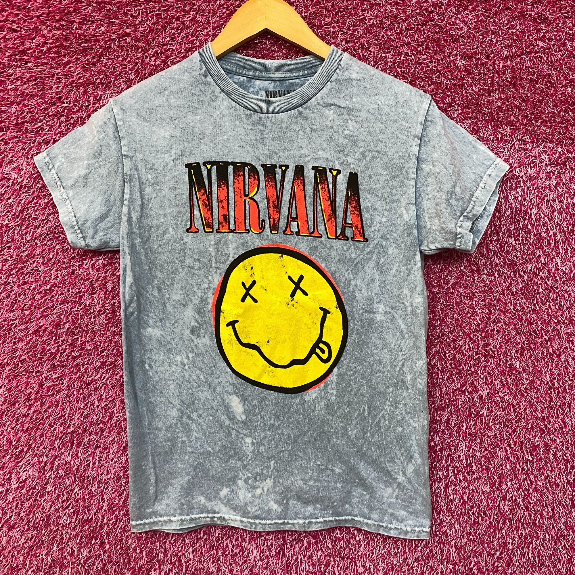 Nirvana Nirvana Nevermind Tour Dead Eye Smiley Grunge Band Tee S Size US S / EU 44-46 / 1 - 1 Thumbnail