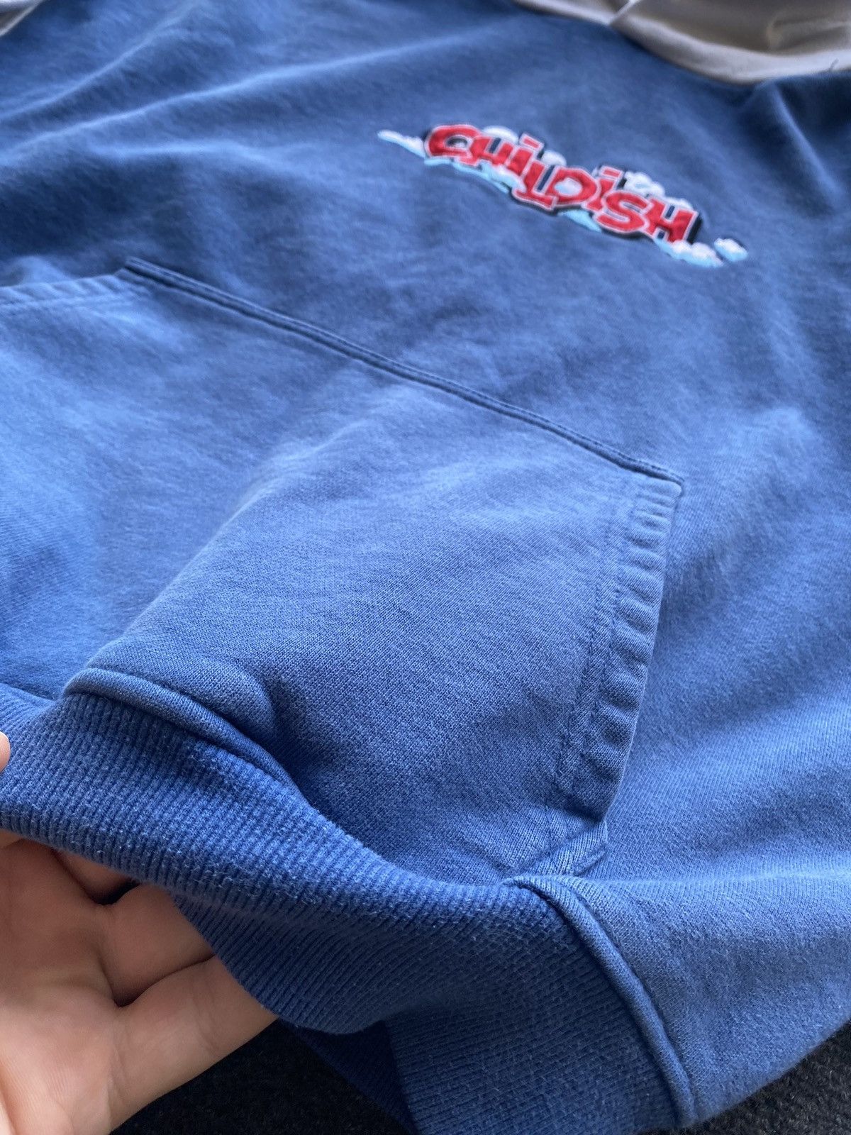 Other 🔥Childish Theme Park blue hoodie xs oversized rare Size US XS / EU 42 / 0 - 8 Thumbnail