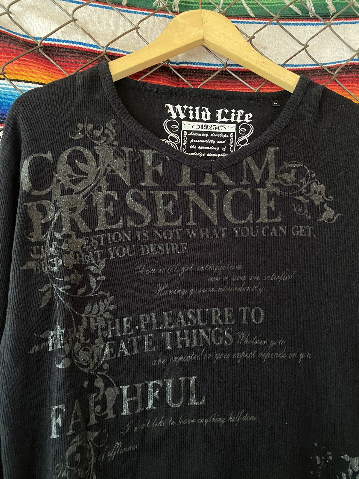 Hysteric Glamour Y2K Wild Life ifsixwasnine punk long sleeve Size US L / EU 52-54 / 3 - 3 Thumbnail