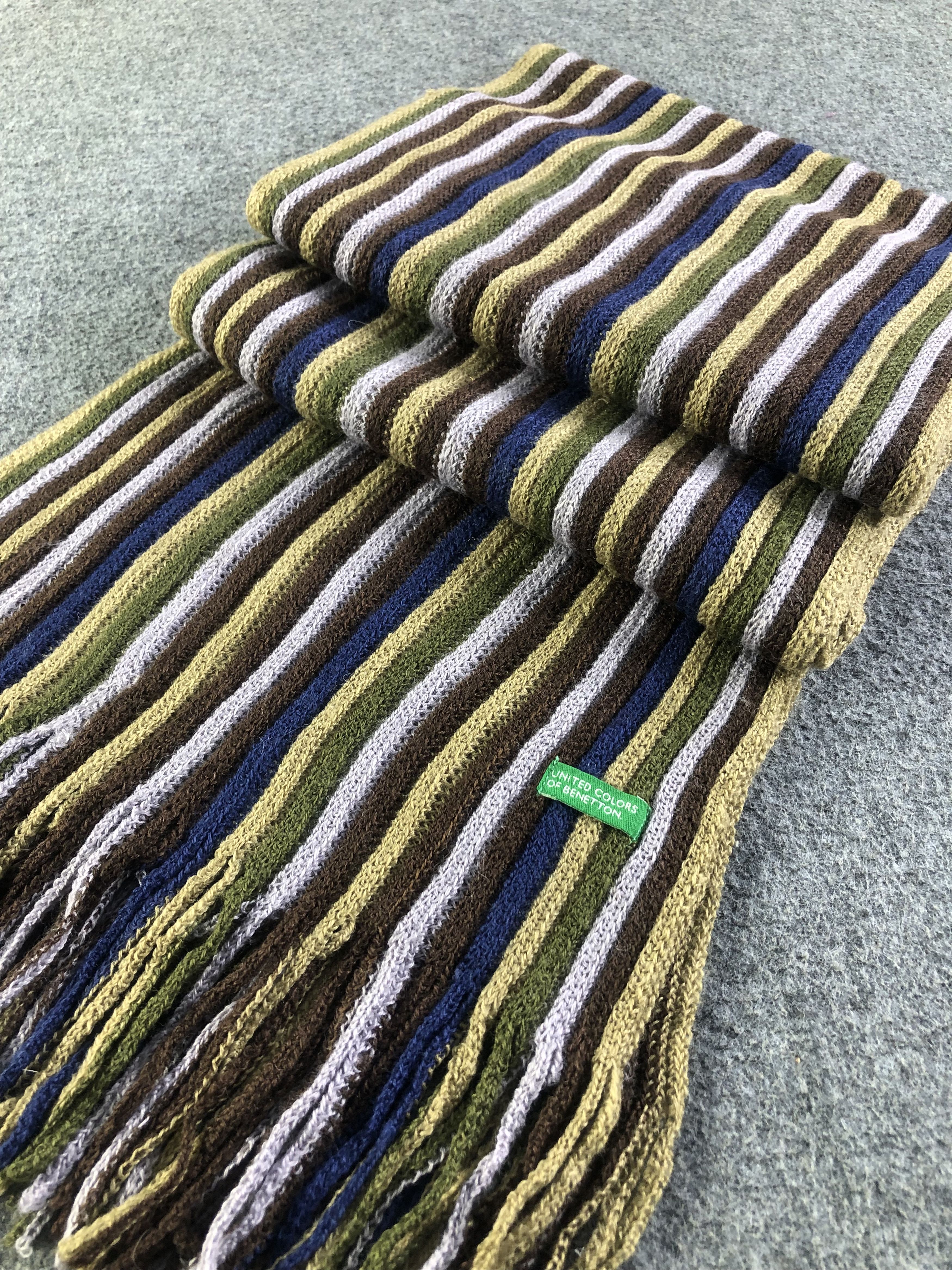 Benetton United Colors Of Benetton Scarf / Muffler / Neckwear SS1276 Size ONE SIZE - 3 Thumbnail