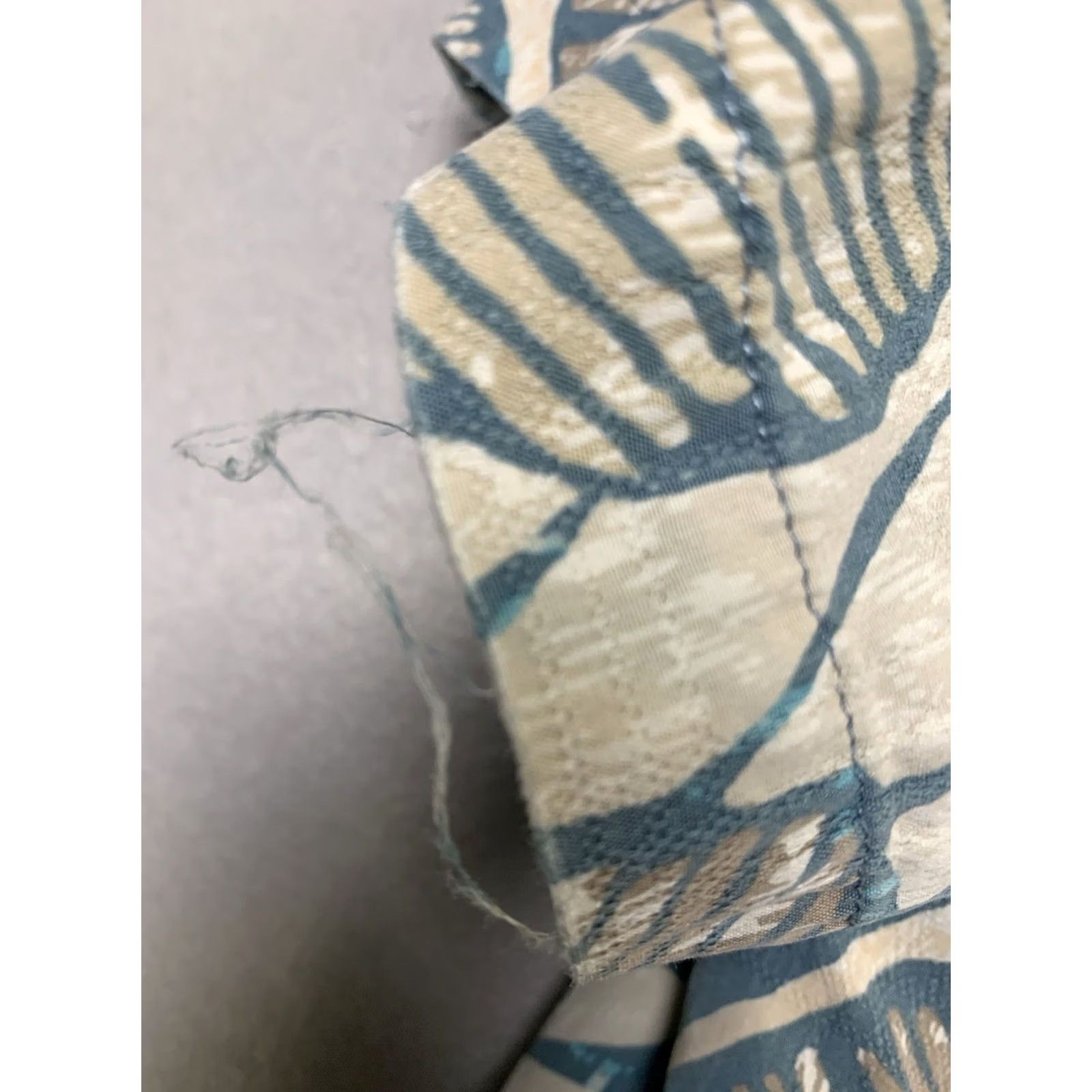 Tori Richard Tori Richard Shirt Men XL Hawaiian Palm Leaves Tropical Vacation Silk Blend Multicolor All Seasons Short Sleeve Button-Up Size US XL / EU 56 / 4 - 6 Thumbnail