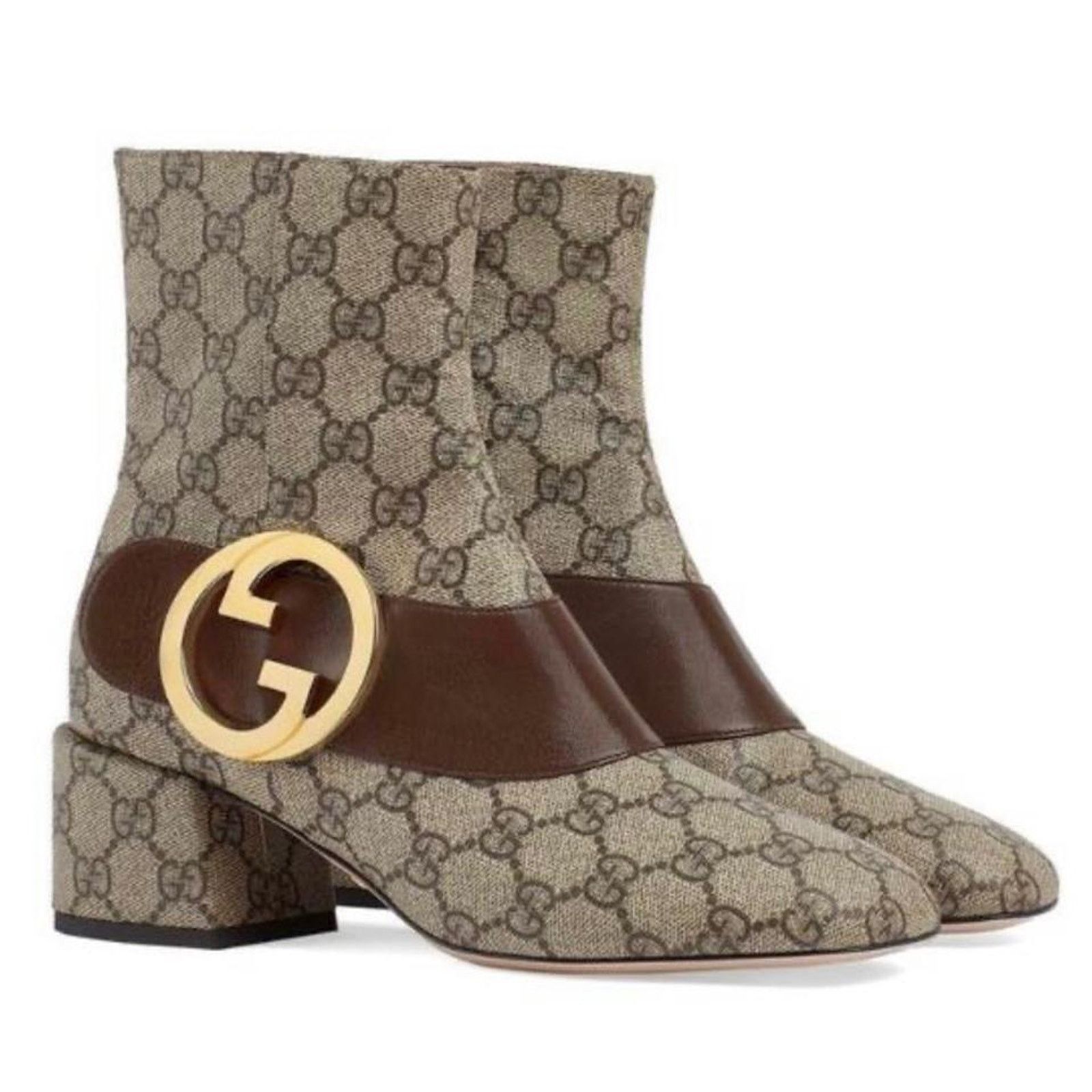 Gucci Blondie GG logo supreme boots 40 Size US 10 / IT 40 - 2 Thumbnail
