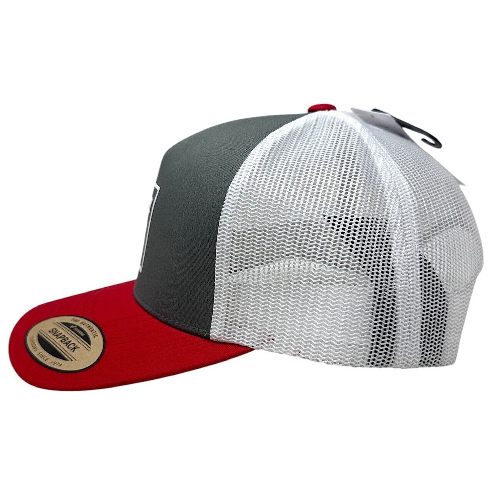 Hurley Hurley Men's Trucker Hat Square Trucker Snapback Cap Size ONE SIZE - 3 Thumbnail