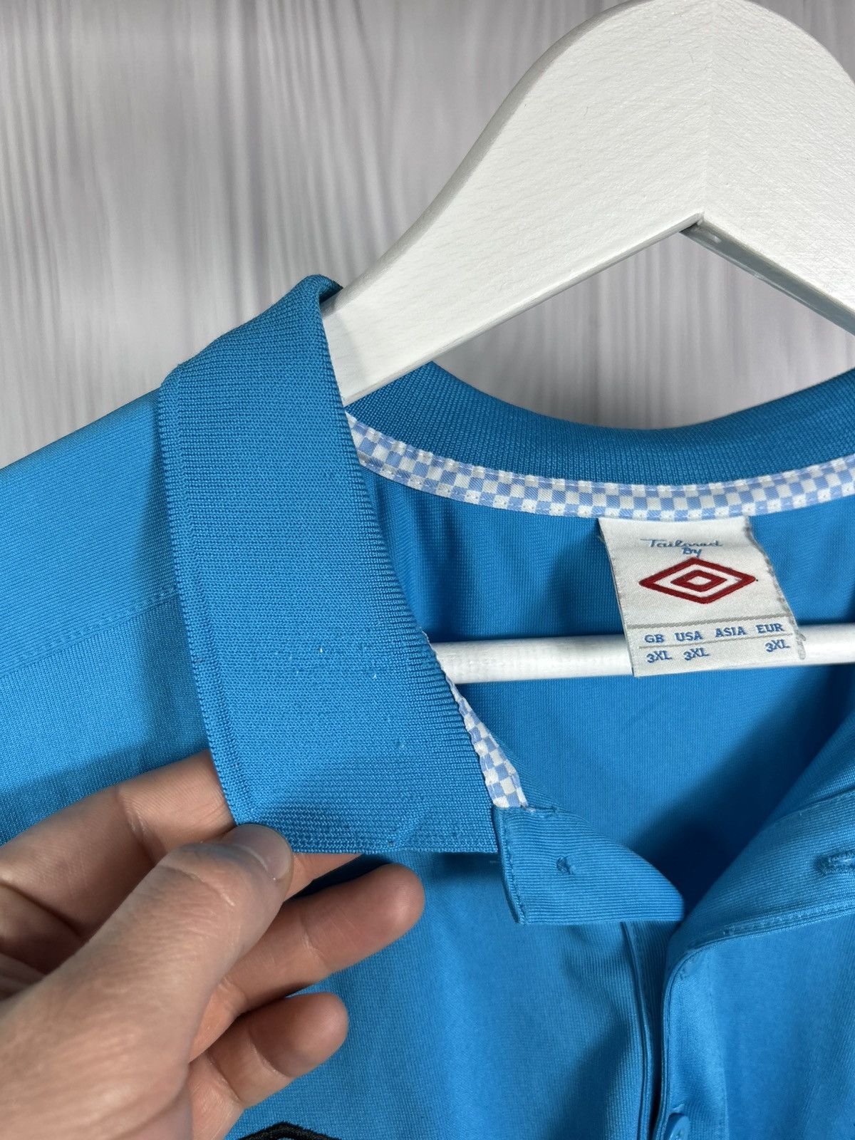 Umbro Manchester City Umbro 2011/12 Shirt Football Soccer Size 3XL Size US XXL / EU 58 / 5 - 7 Thumbnail
