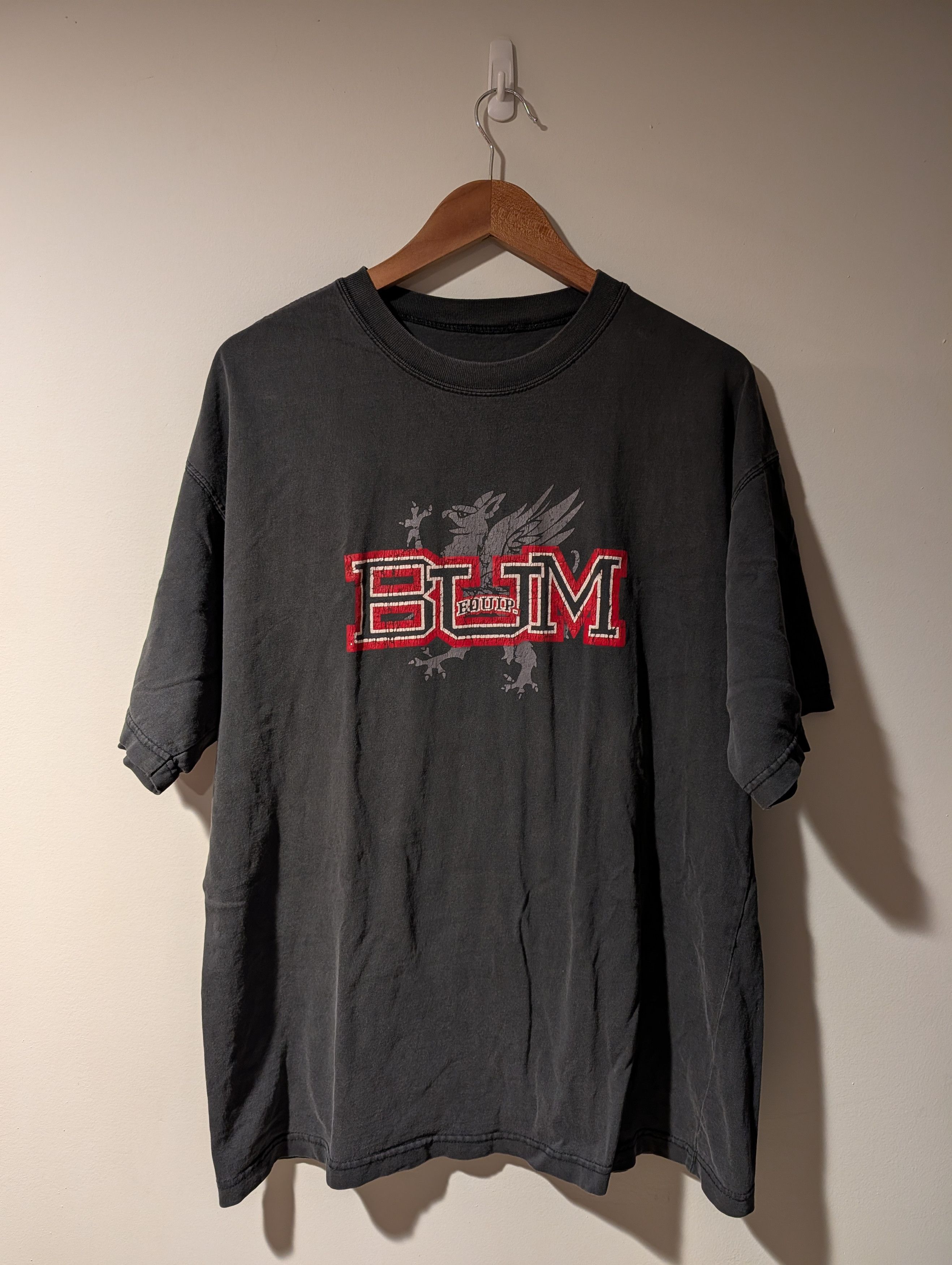 B.U.M Equipment Vintage Y2K B.U.M. Equipment Spell Out Black X-Large T-Shirt Size US XL / EU 56 / 4 - 1 Thumbnail