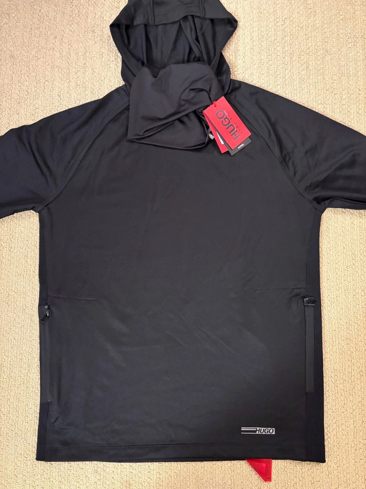 Hugo Boss Hugo Boss Black Denergy X Performance Hoodie Size US L / EU 52-54 / 3 - 4 Thumbnail