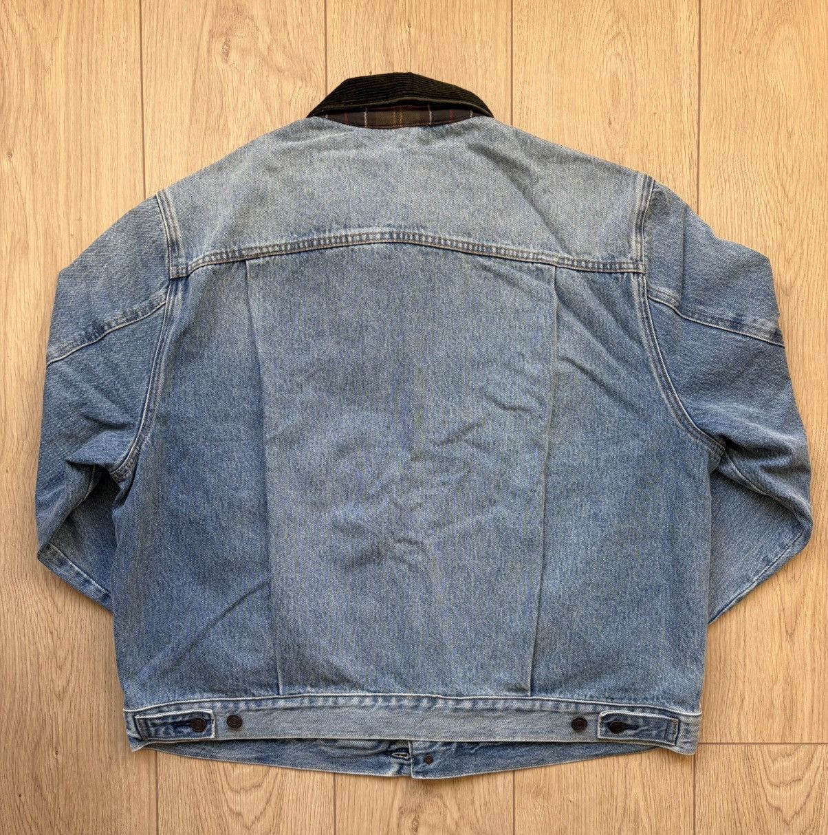 Barbour x Levi's type ii denim jacket
