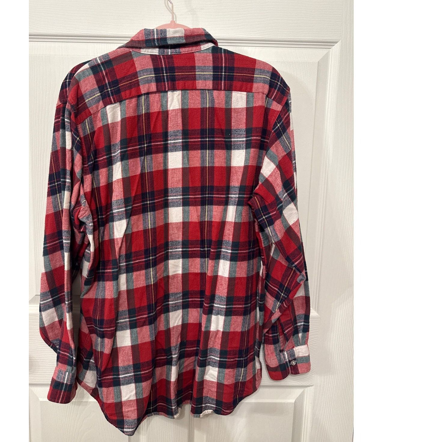 L.L. Bean L.L. Bean Freeport Maine Plaid Flannel Button Men's Shirt, L Size US L / EU 52-54 / 3 - 6 Thumbnail