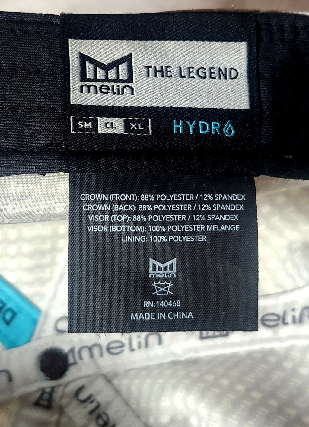 melin Melin The Legend Golf Hydro Performance Dad Hat Size ONE SIZE - 9 Thumbnail