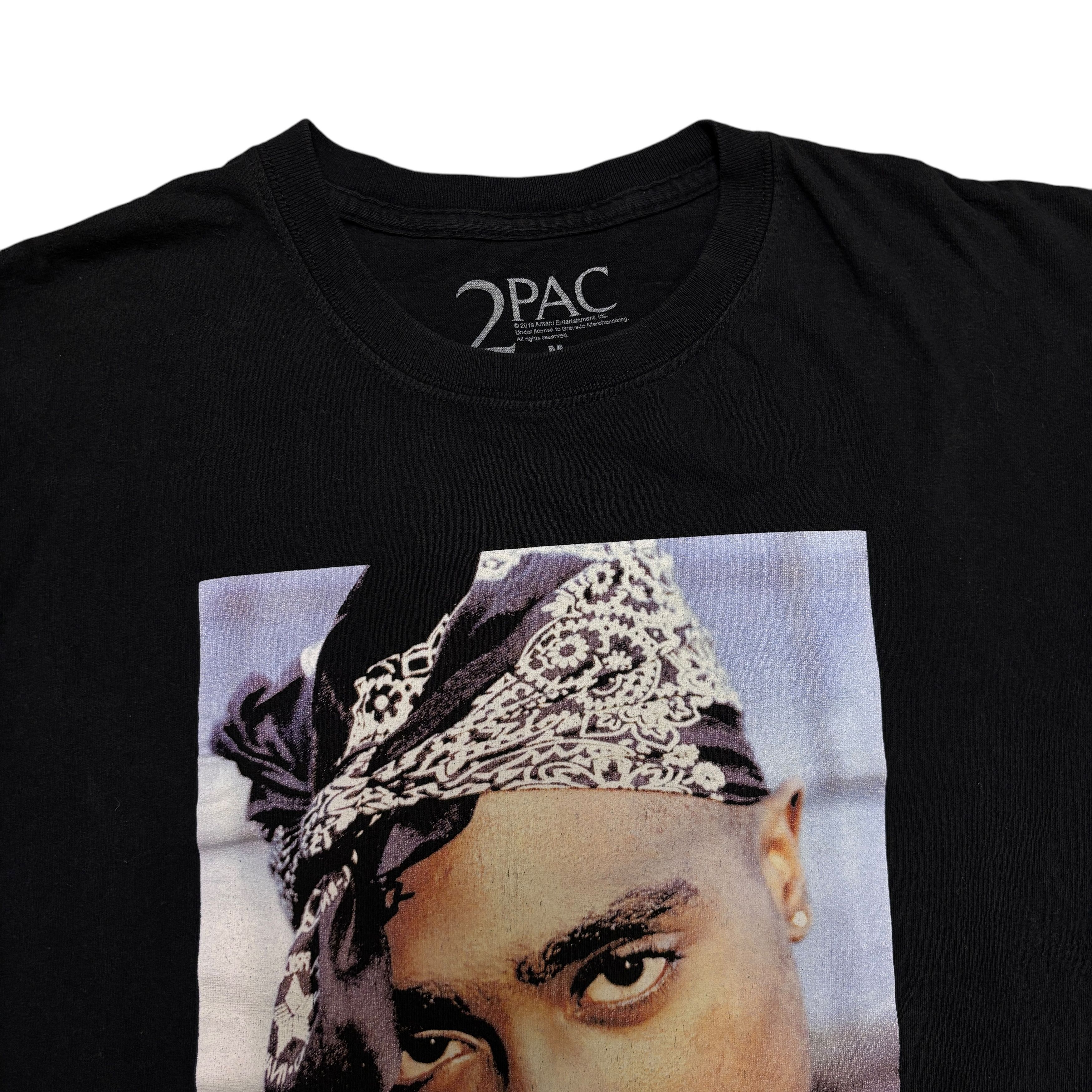 Band Tees × Rap Tees × Vintage 2pac Shirt Hip Hop Vintage Band Tees Rap Tee Eminem 50 Cent Size US M / EU 48-50 / 2 - 5 Thumbnail