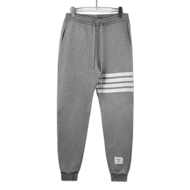 Thom Browne Thom Browne Gray Drawstring Casual Pants Size US 26 / EU 42 - 1 Thumbnail