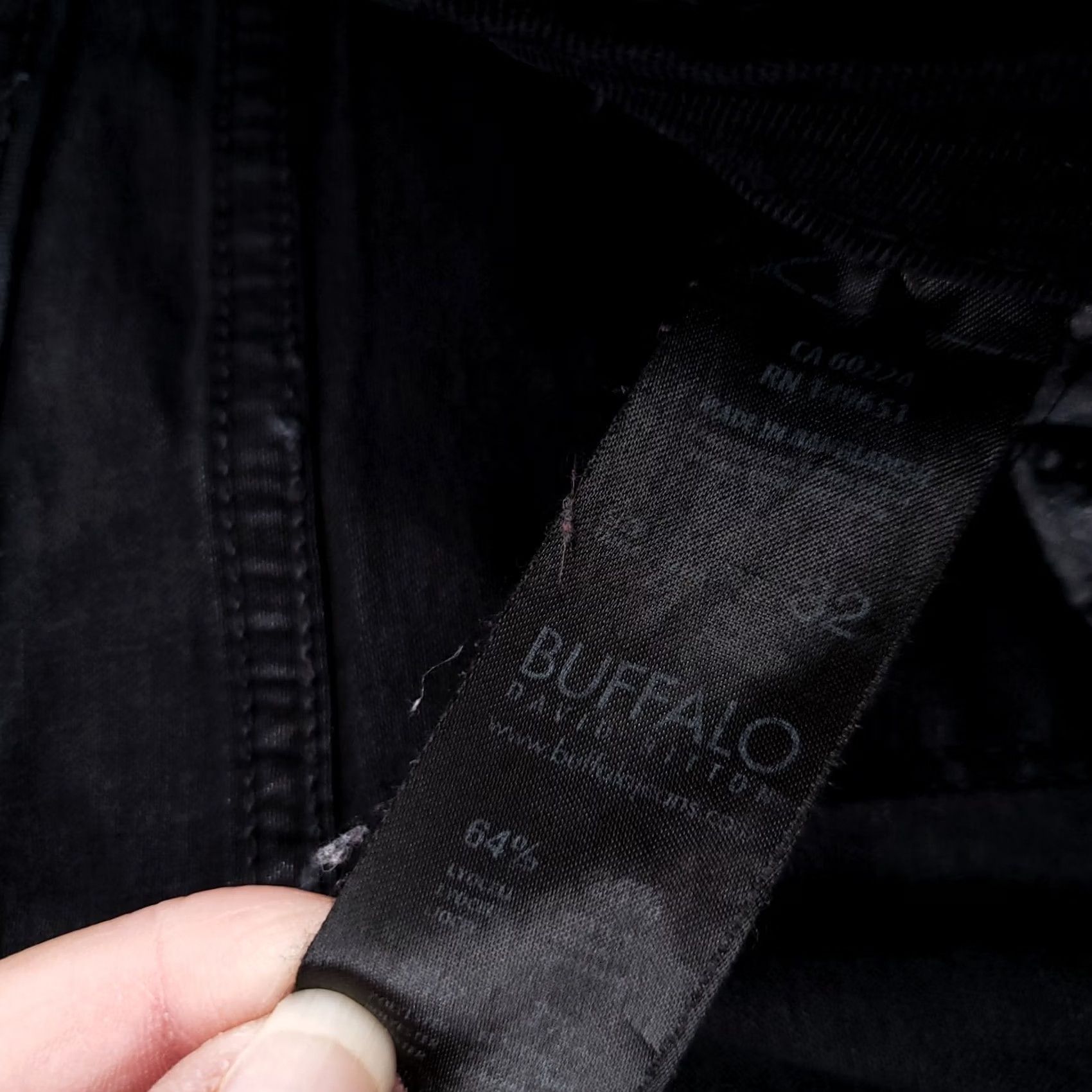 Buffalo David Bitton Buffalo David Bitton Jeans Womens 32 Skinny Dark Wash Black Denim Size 24" / US 00 / IT 34 - 4 Thumbnail