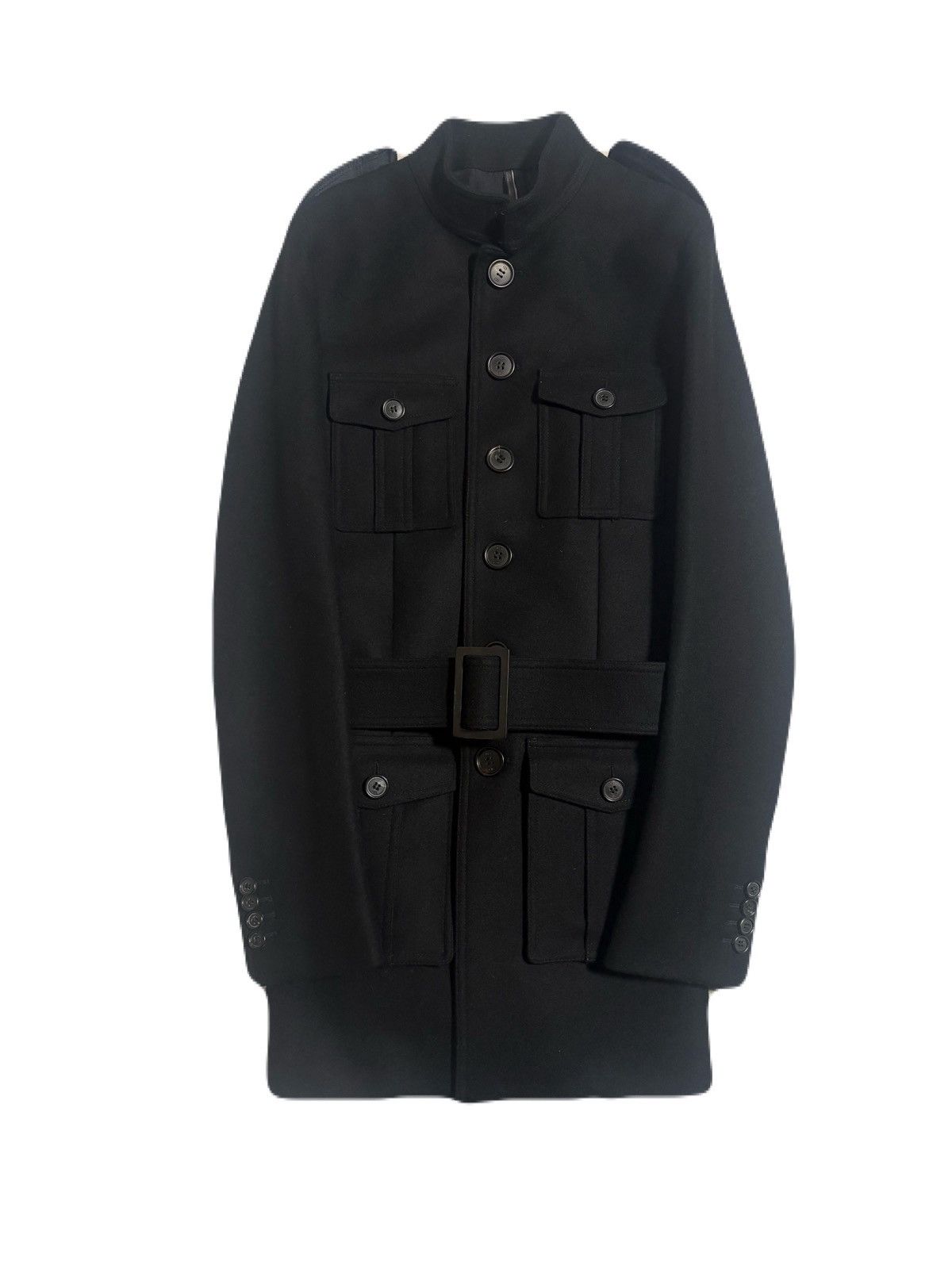 Hedi Slimane Dior HOMME 06aw hedi slimane M-65 wool military jacket Size US S / EU 44-46 / 1 - 1 Thumbnail