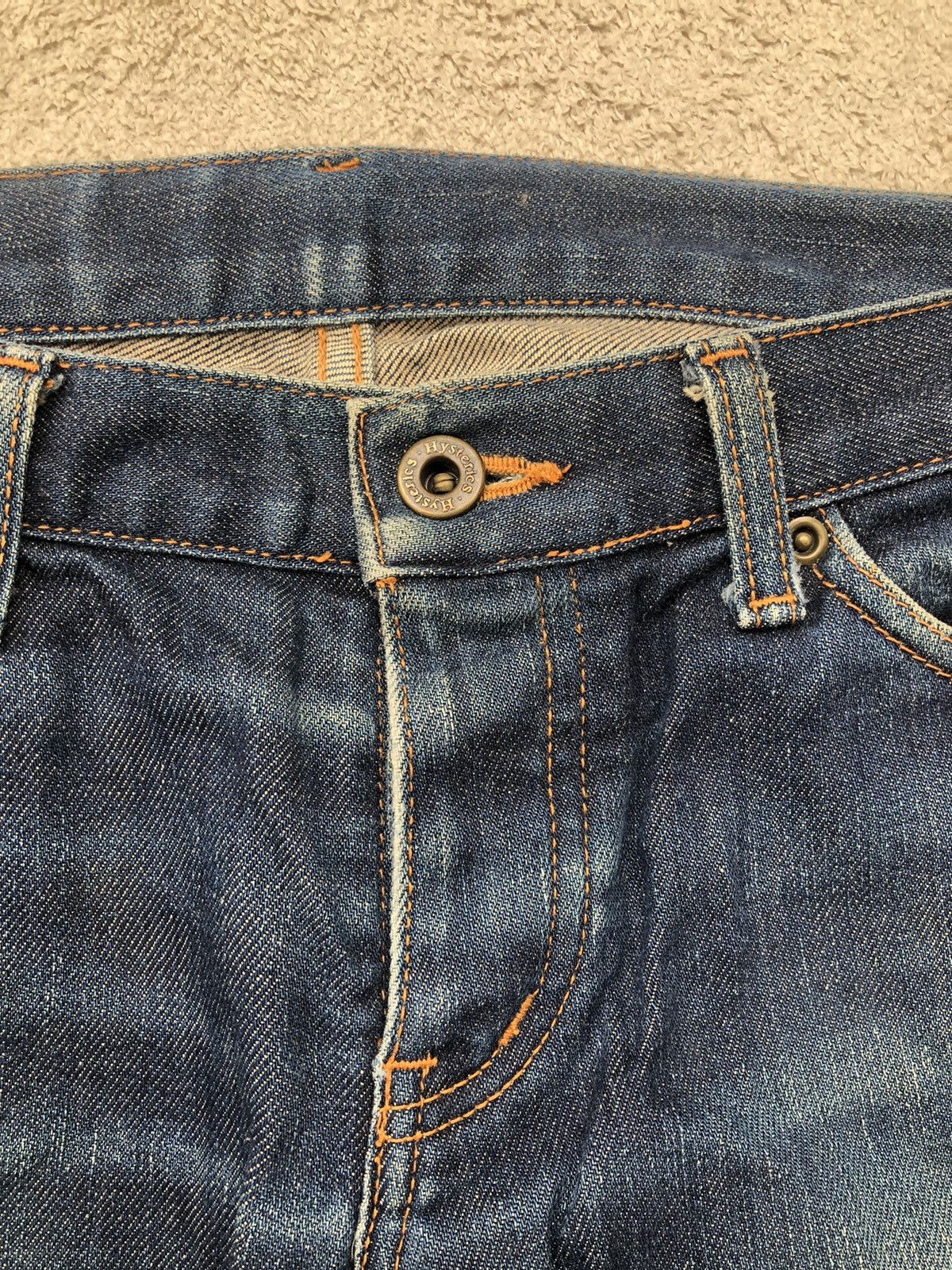 Hysteric Glamour × Vintage Vintage Hysteric Glamour Faded Denim Jeans Size US 31 - 3 Thumbnail