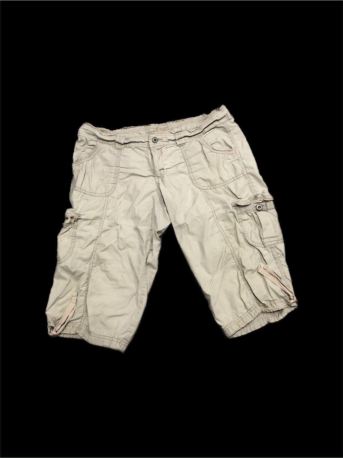 Arizona Jean Co. × Vintage Y2K Arizona Jeans Cargo Shorts Size 36" / US 14 / IT 50 - 1 Thumbnail