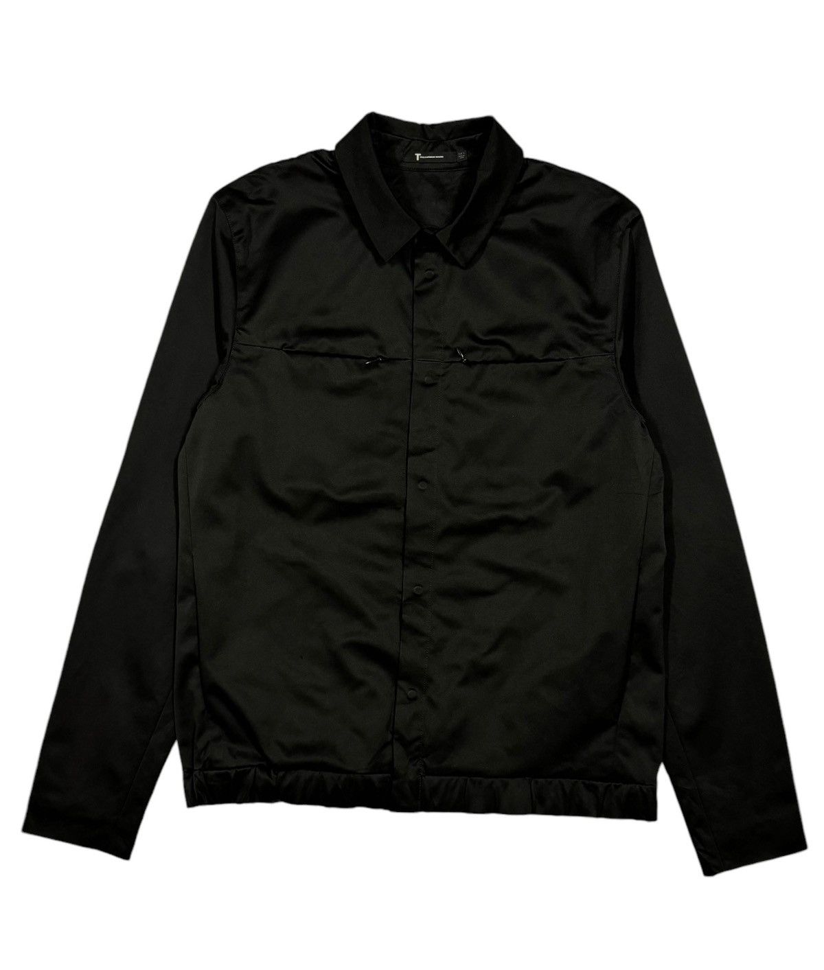 Alexander Wang Authentic🔥Alexander Wang Black Snap Shirt Jacket Size US S / EU 44-46 / 1 - 1 Thumbnail