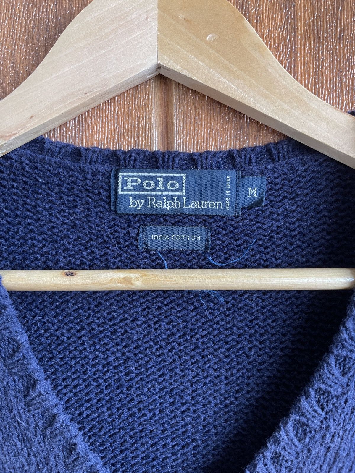 Polo Ralph Lauren Last Drop🔥Rare🔥Vintage Polo Ralph Laurent Sweat Knit Shirt Size US L / EU 52-54 / 3 - 8 Thumbnail