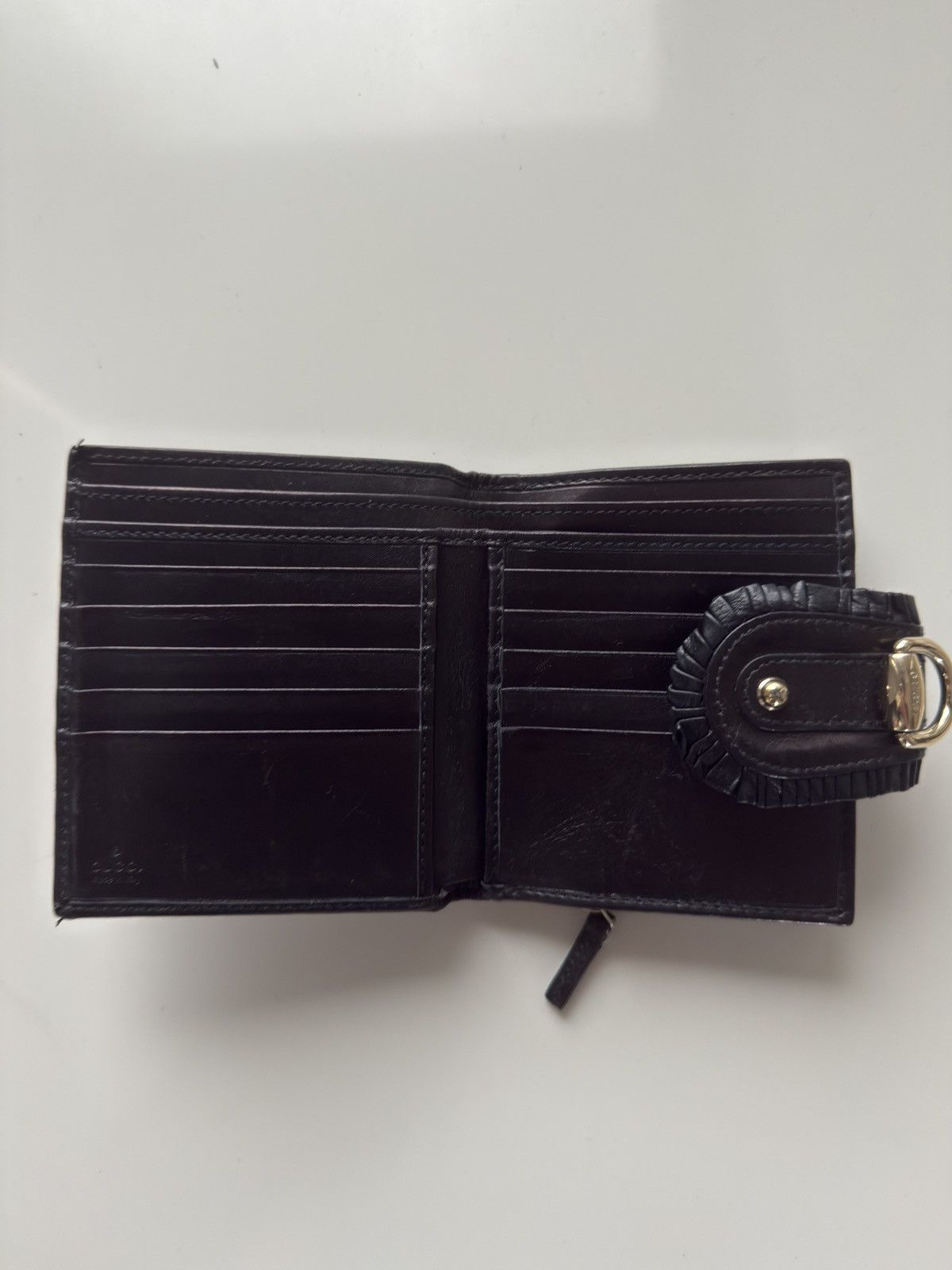 Gucci Gucci leather horsebit ruffle wallet Size ONE SIZE - 3 Thumbnail
