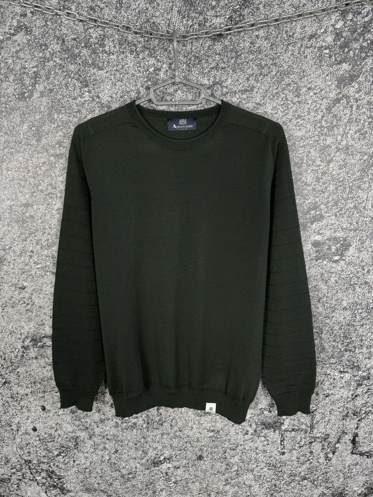 Aquascutum Aquascutum Pullover Sweater Merino Wool Made in Italy Size L Size US L / EU 52-54 / 3 - 1 Thumbnail