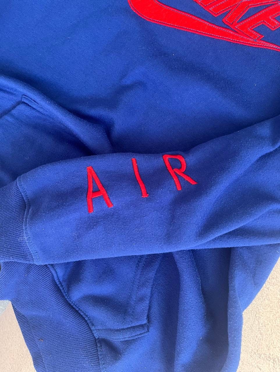 Nike × Vintage Nike distressed y2k vintage sweatshirt Size US M / EU 48-50 / 2 - 6 Thumbnail