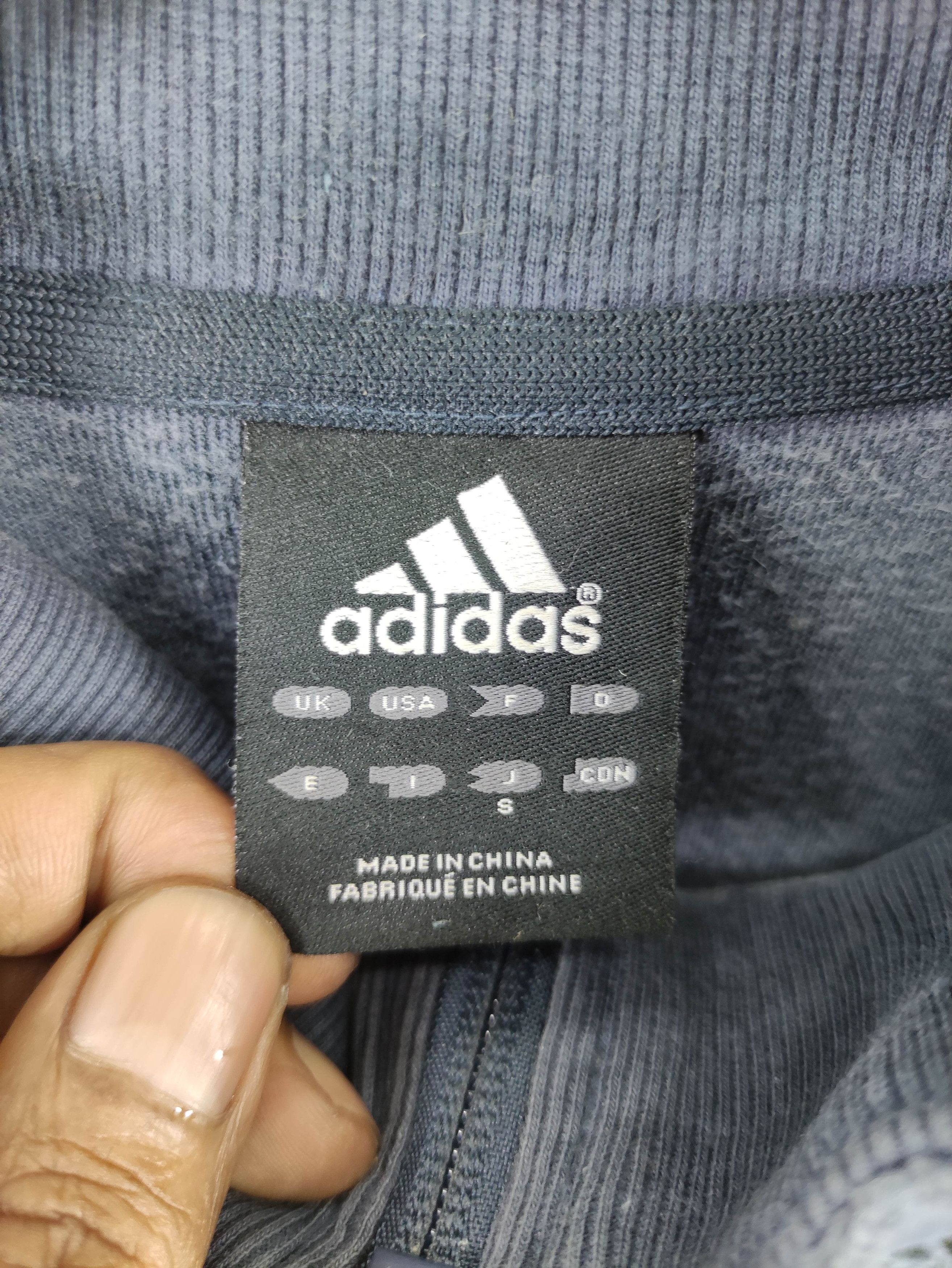 Adidas Vintage Adidas Velvet Sweater Jacket Zipper Size US S / EU 44-46 / 1 - 9 Thumbnail