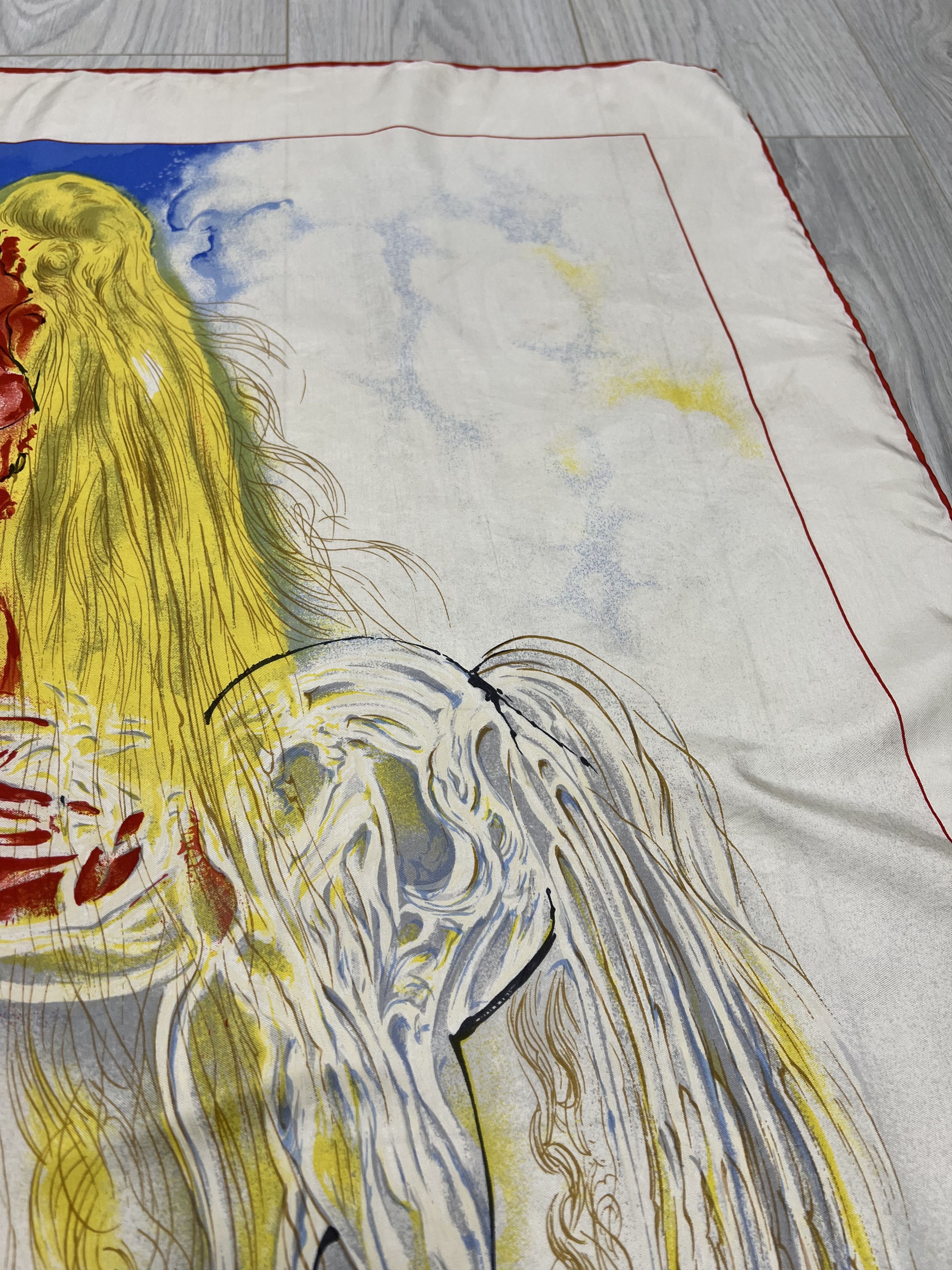 Other Salvador Dali Lady Godiva On Silk Scarf Limited Edition 1987 Size ONE SIZE - 11 Thumbnail