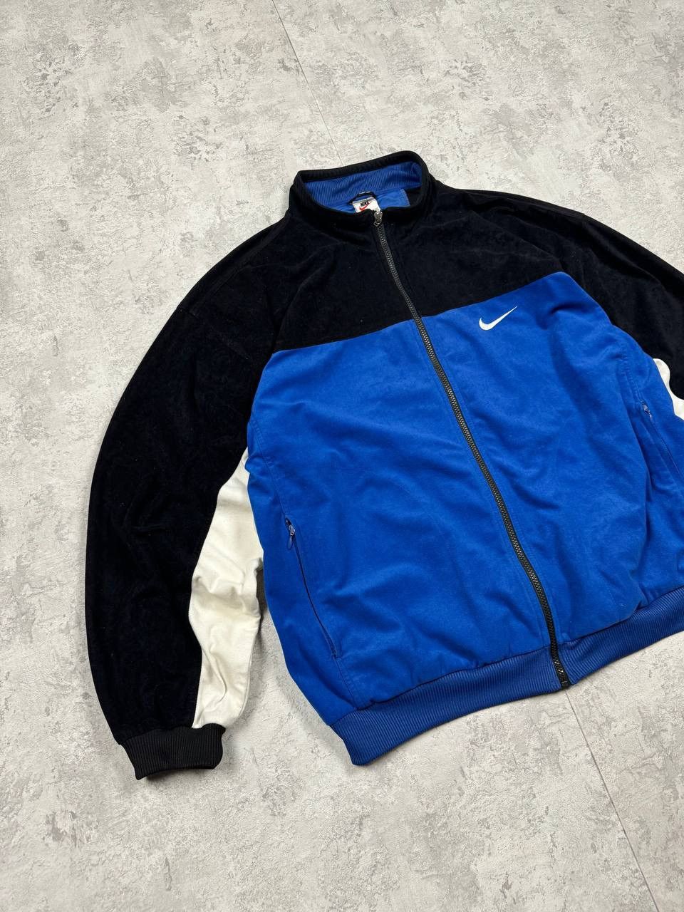 Nike Vintage Nike Velure Zip Sweatshirt Size XL Size US XL / EU 56 / 4 - 3 Thumbnail