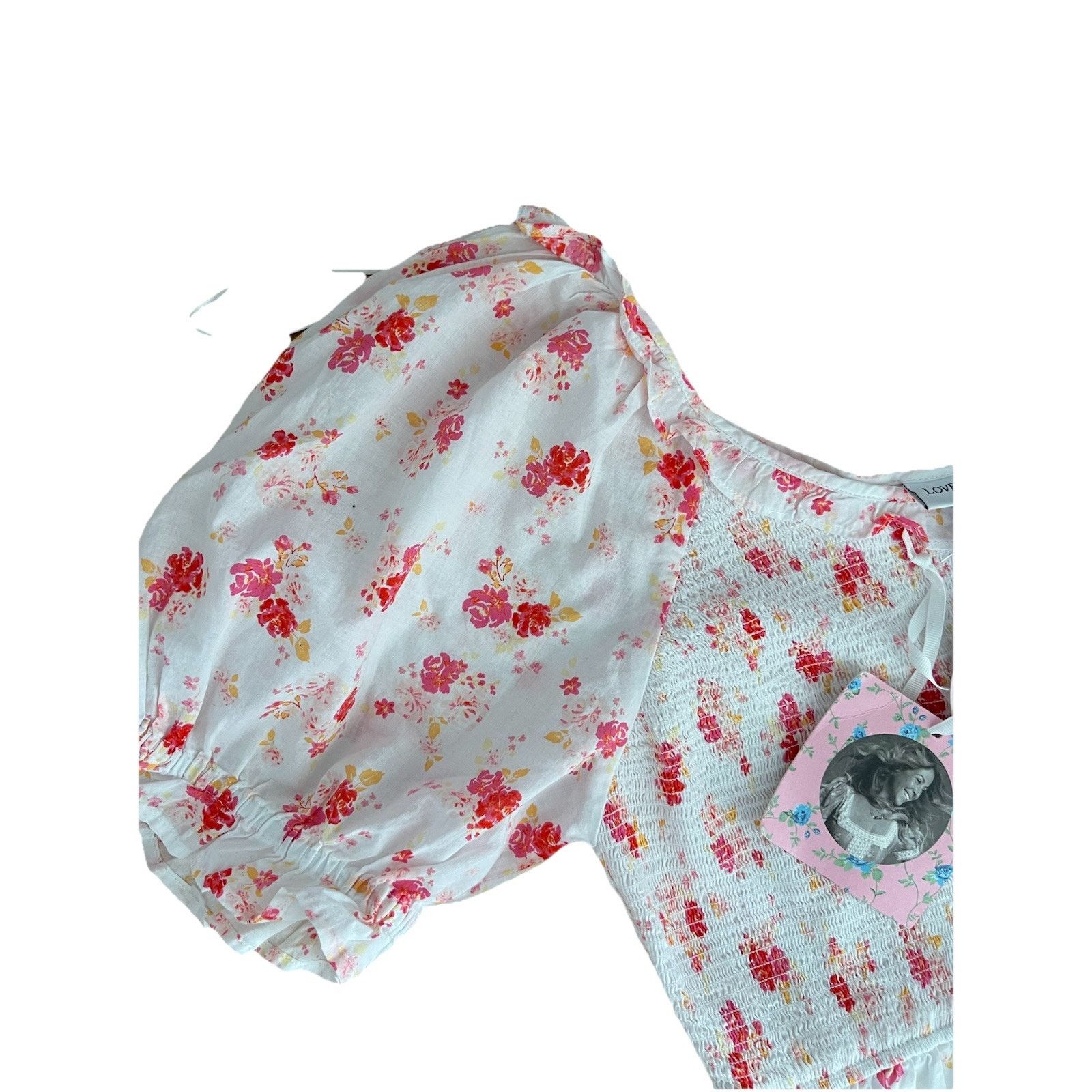 LoveShackFancy LoveShackFancy Dress Cottage Core Smock XL A000530 Size XL / US 12-14 / IT 48-50 - 8 Thumbnail