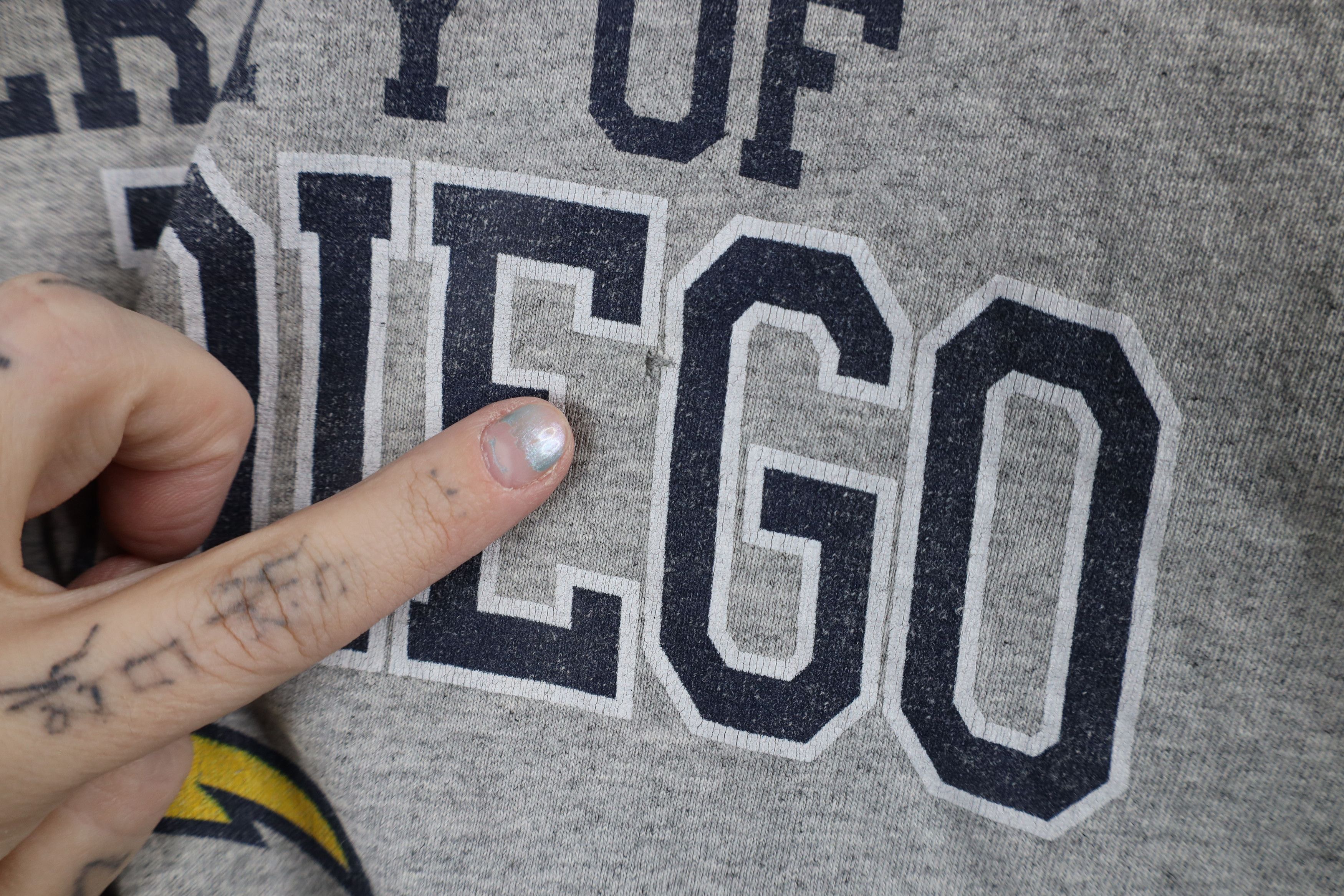 Reebok × Vintage Vintage Reebok San Diego Chargers Football T-Shirt Gray Size US M / EU 48-50 / 2 - 5 Thumbnail