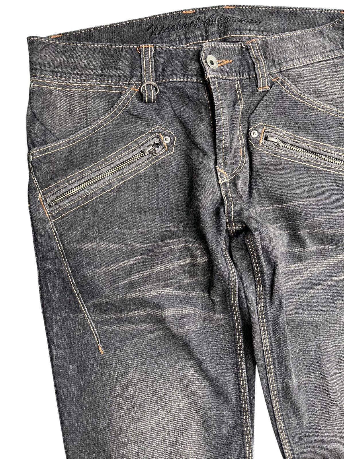 Japanese Brand × Vintage Nicole Club For Men zipper pocket denim pants Size US 32 / EU 48 - 4 Thumbnail