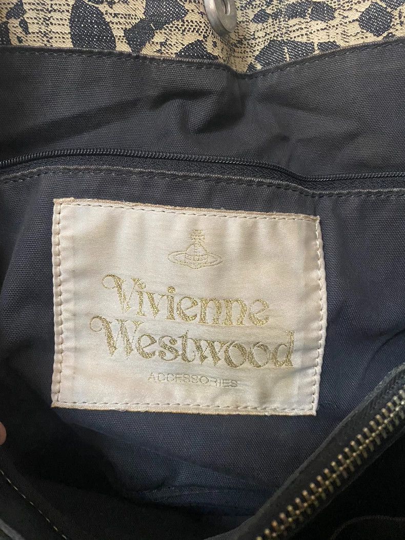 Vivienne Westwood Vivienne Westwood size os Ribbon printed handbag Size ONE SIZE - 5 Thumbnail