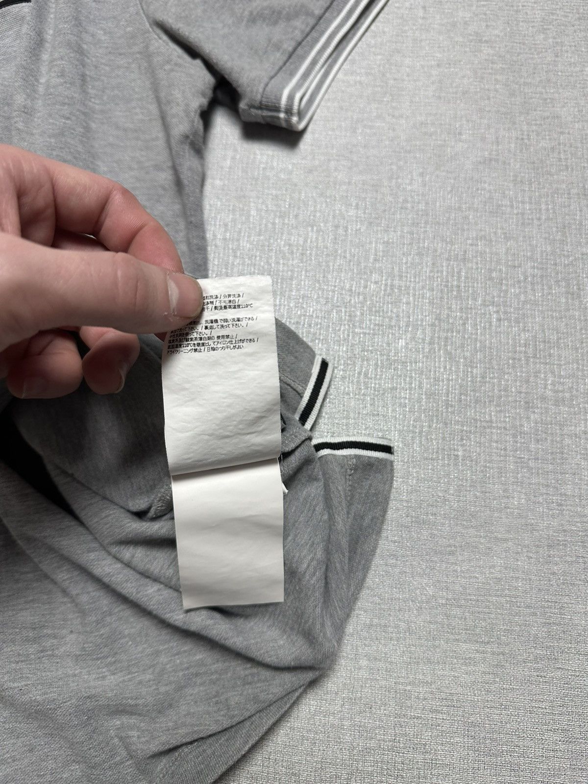 Luxury × Massimo Osti × Stone Island Stone Island Luxury Patch Program Polo shirt Gray Size US L / EU 52-54 / 3 - 12 Thumbnail