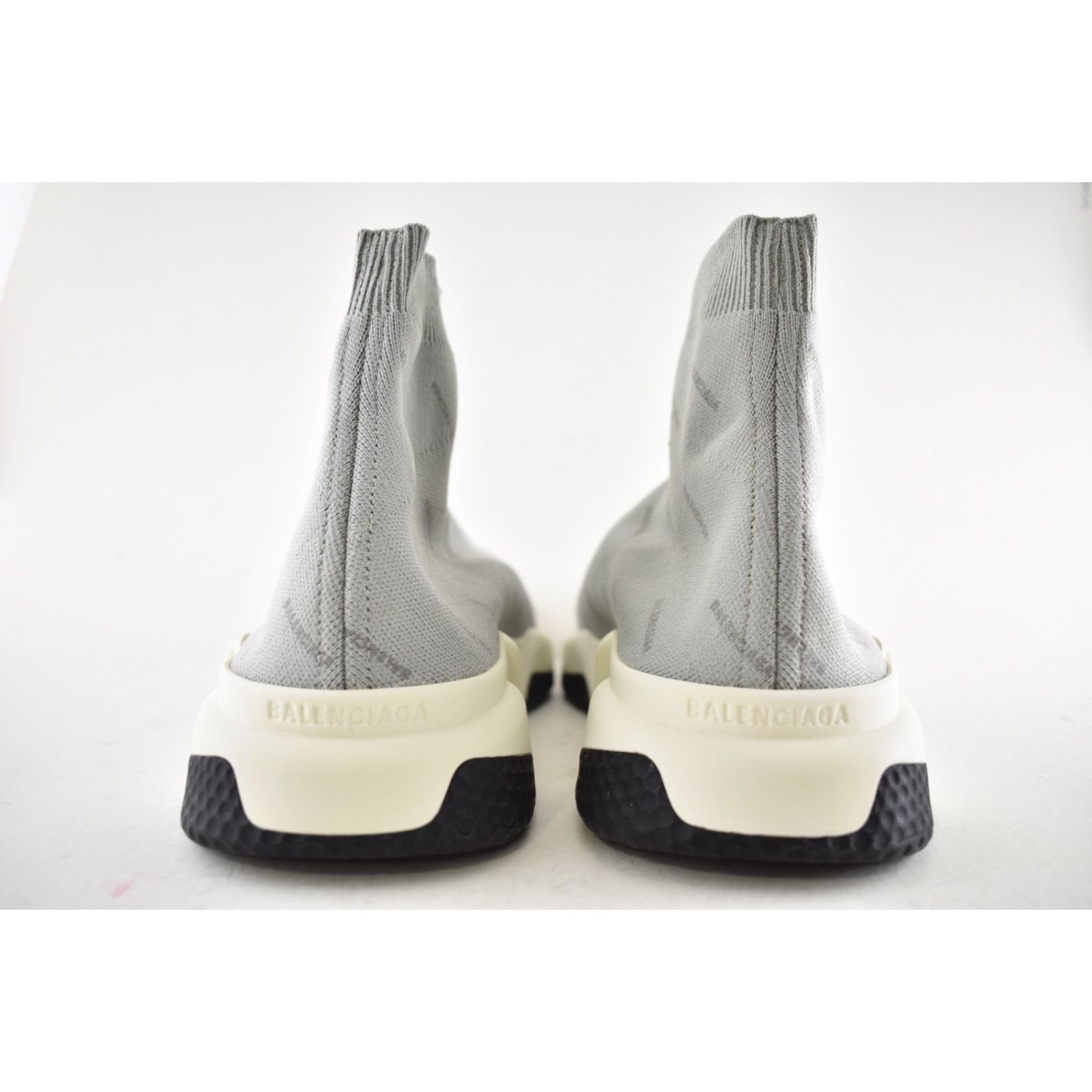 Balenciaga Balenciaga Speed Sock Grey Reflective High Top Sneaker 44 11 Size US 11 / EU 44 - 11 Thumbnail
