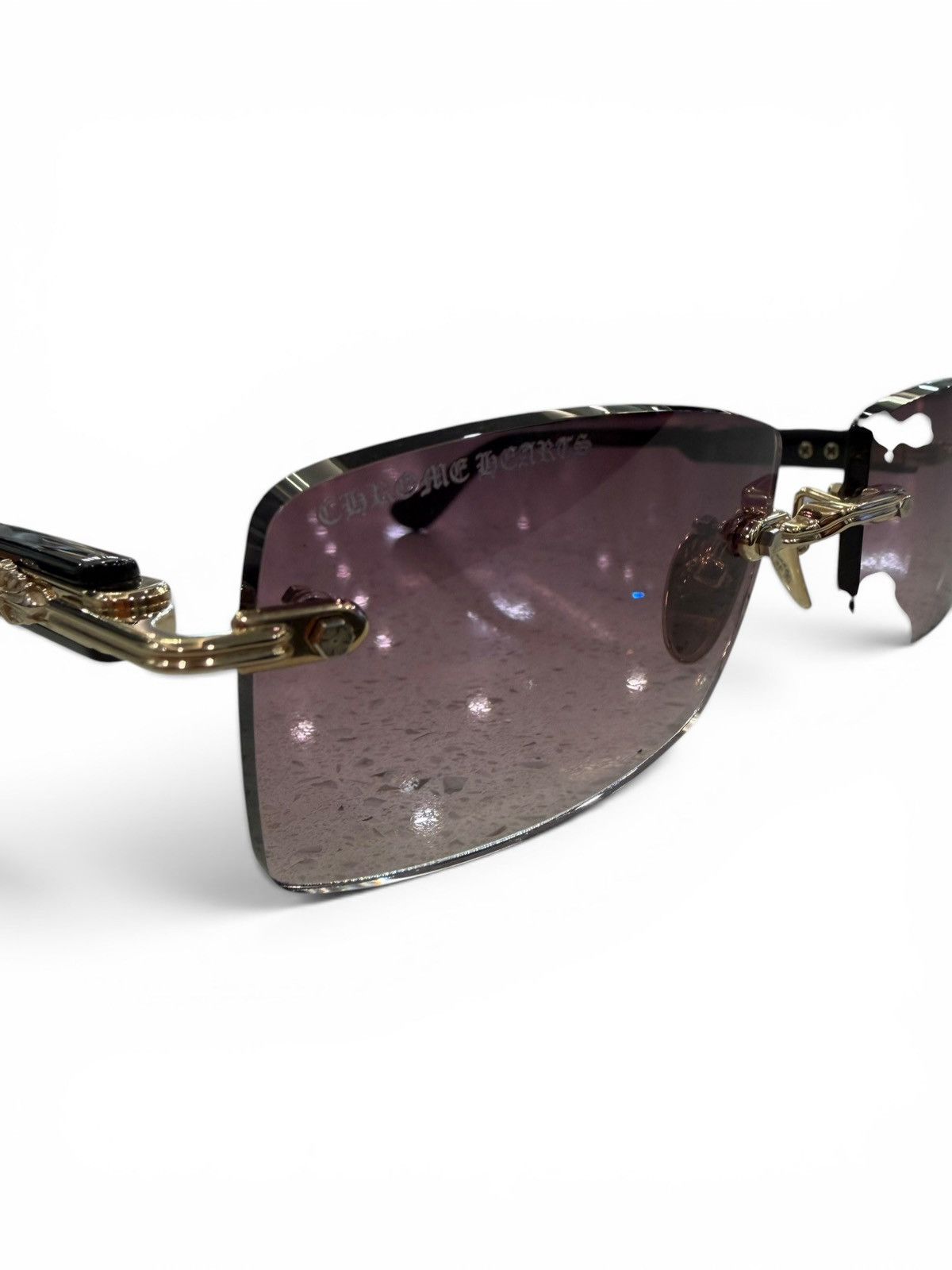 Chrome Hearts Chrome Hearts Deep II Sunglasses Size ONE SIZE - 4 Thumbnail