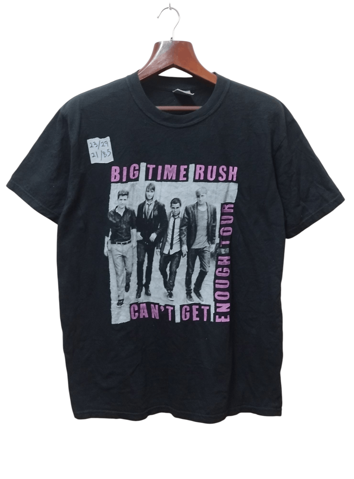 Band Tees Big Time Rush Official Tour Tees 2023 BTR Can’t Get Enough Size US L / EU 52-54 / 3 - 1 Thumbnail