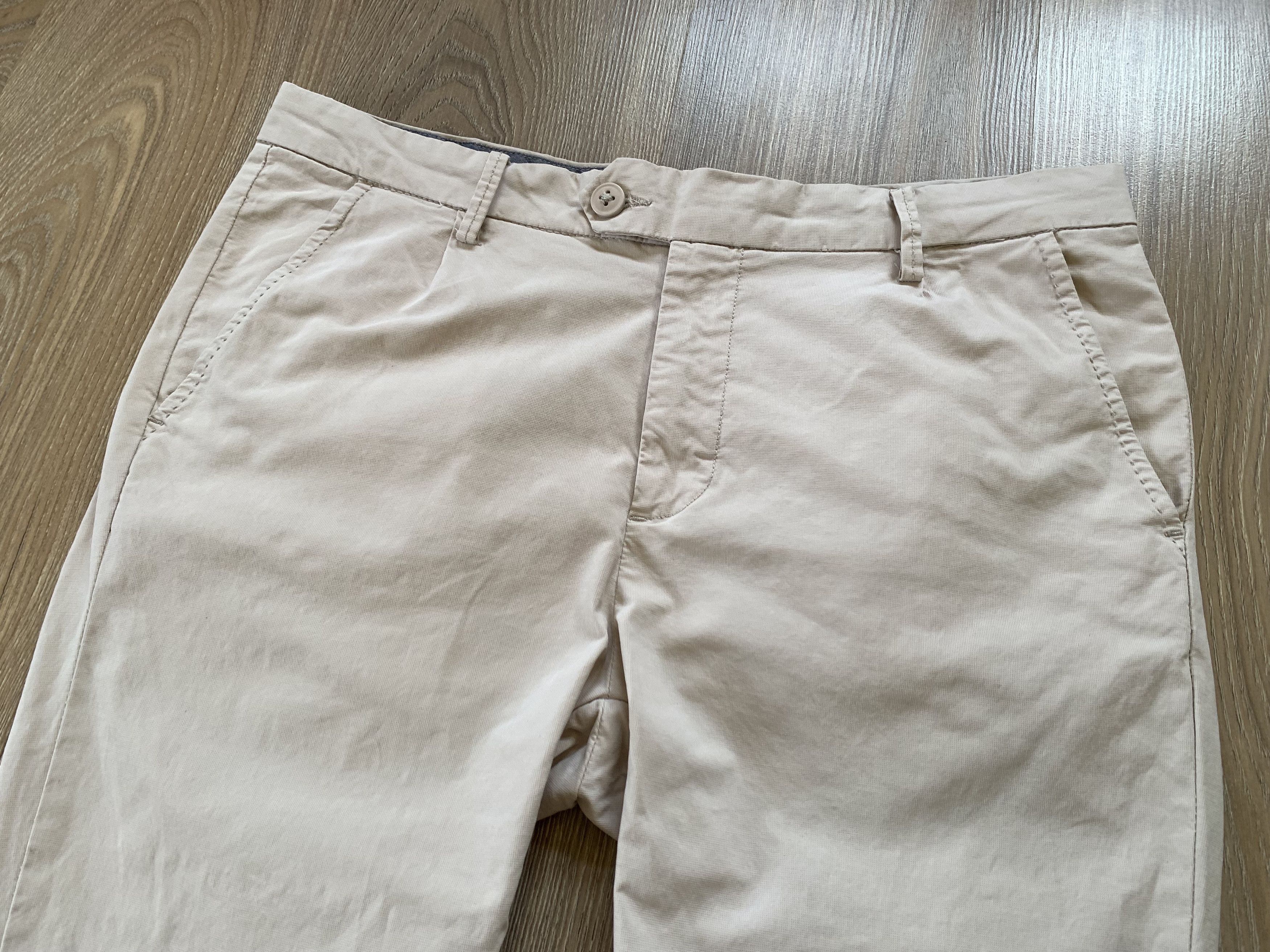 Other Lawrence Grey New York Men's Beige Trousers Pants Size US 34 / EU 50 - 4 Thumbnail