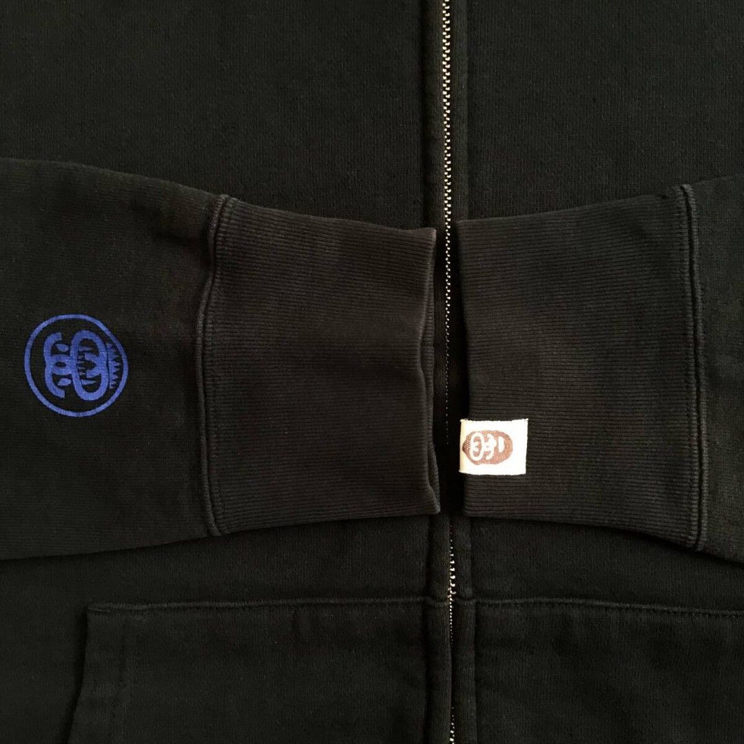Bape STUSSY × BAPE CAMO Shark Full Zip Hoodie a bathing ape NIGO Size US M / EU 48-50 / 2 - 7 Thumbnail