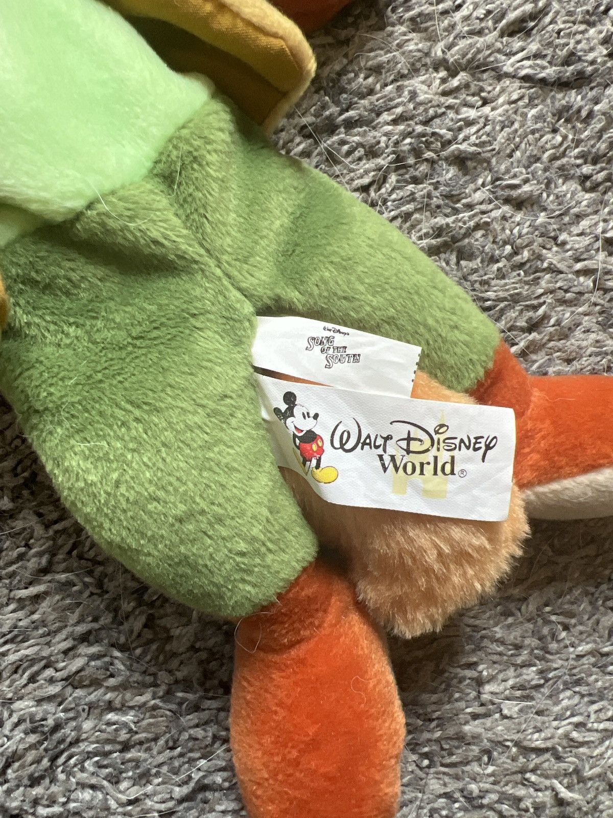 Disney Walt Disney World Song Of The South Brer Fox Beanie Size ONE SIZE - 3 Thumbnail