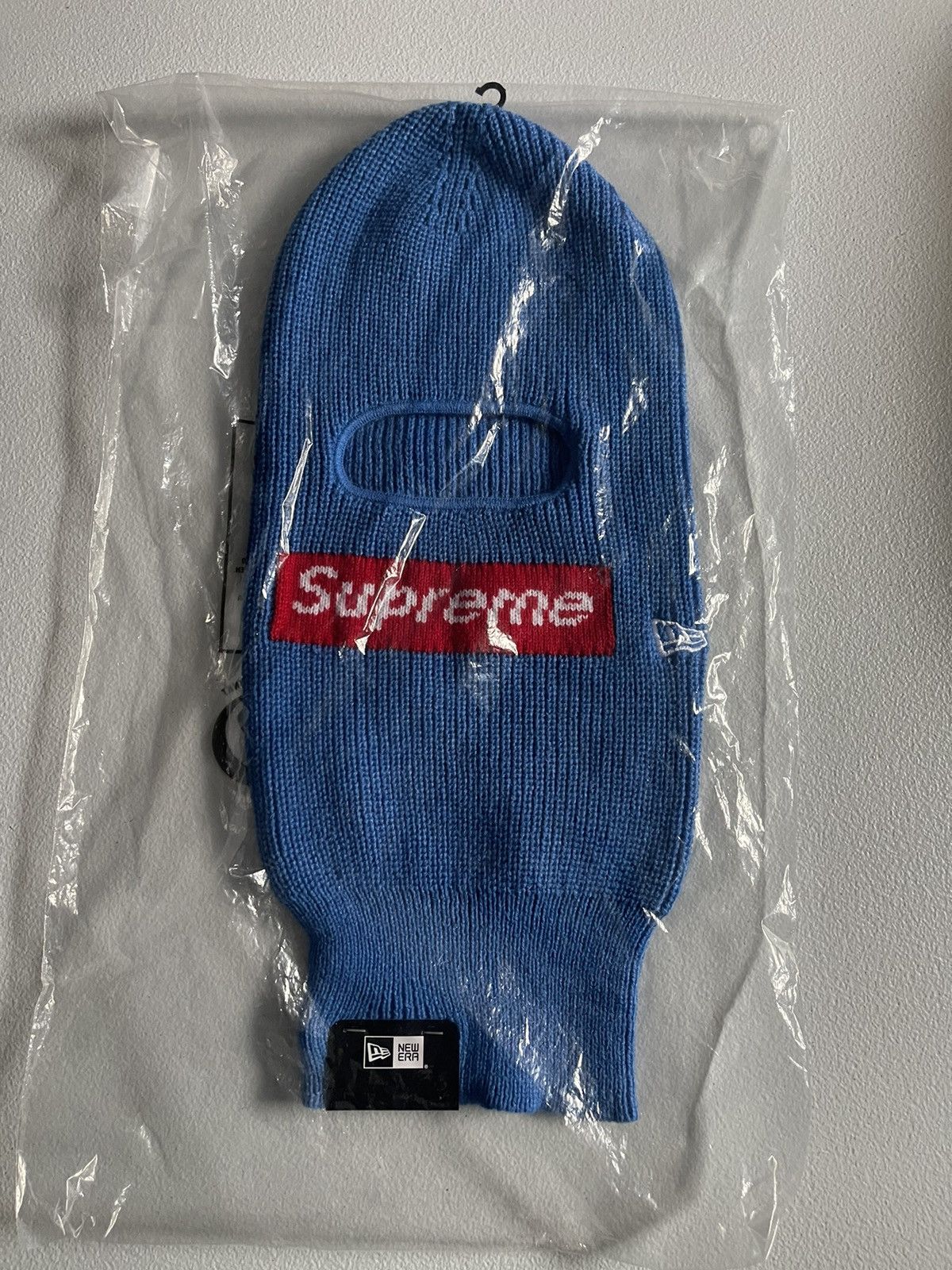 image of New Era x Supreme Fw22 Balaclava in Blue, Men's