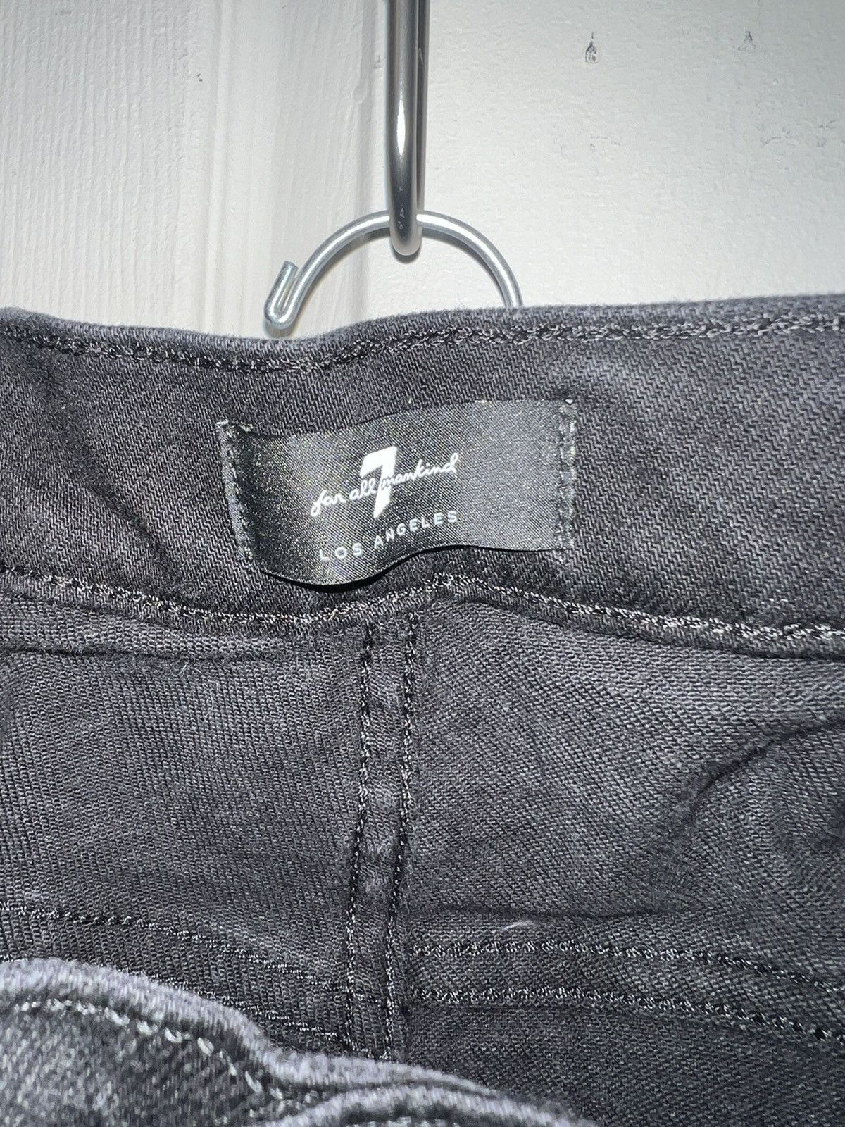 7 For All Mankind 7 for all mankind black denim jeans Size US 40 / EU 56 - 5 Thumbnail