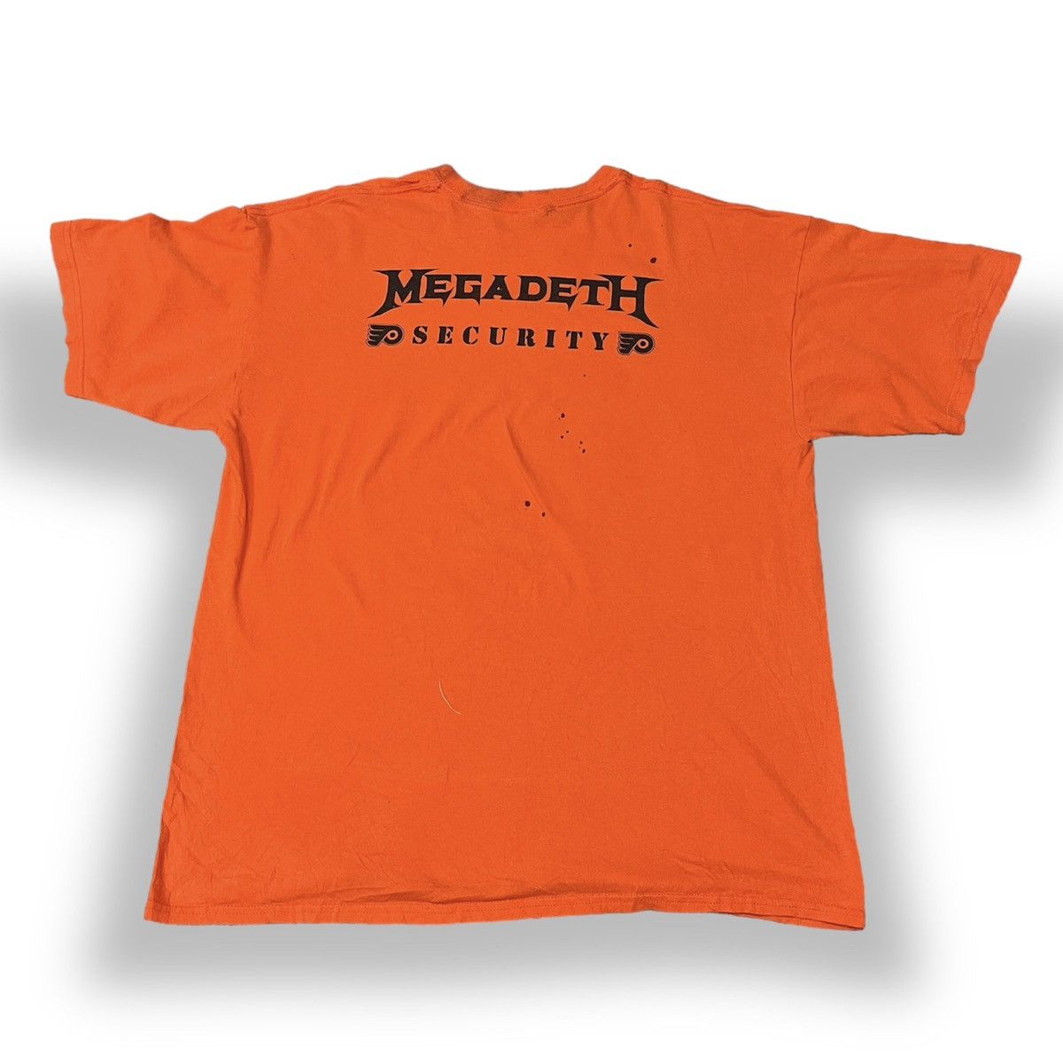 Band Tees Vintage Y2K Megadeth Concert Tour Security TShirt Size US XL / EU 56 / 4 - 1 Thumbnail