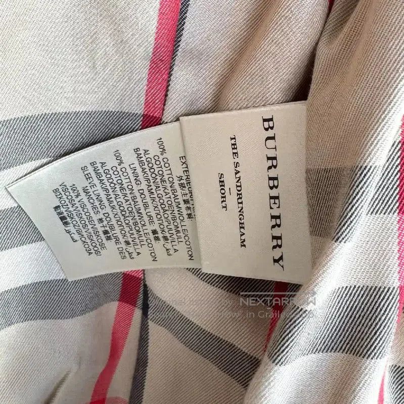Burberry Burberry Women's Brown Cotton Trench Coat. Size S / US 4 / IT 40 - 3 Thumbnail
