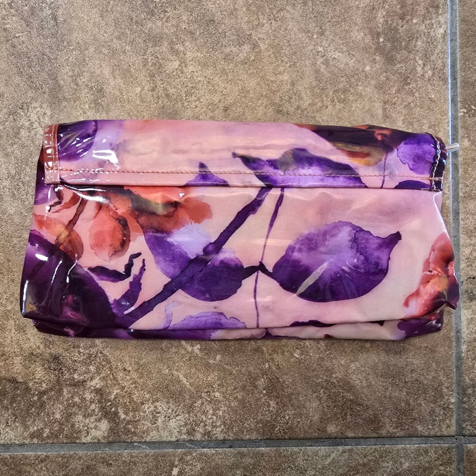 Other Multicolored | FLOWER | Foldover Cosmetic Clutch Size ONE SIZE - 2 Thumbnail