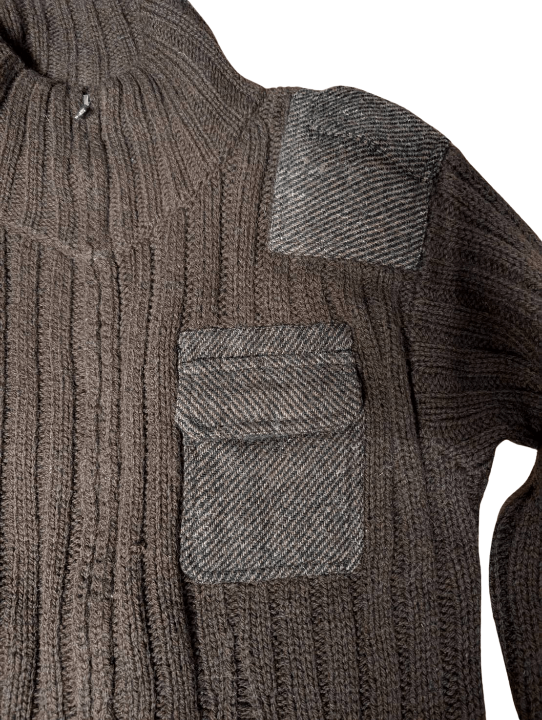 Diet Butcher Slim Skin Zip-up knit/sweater (thick) wool Size US L / EU 52-54 / 3 - 7 Thumbnail