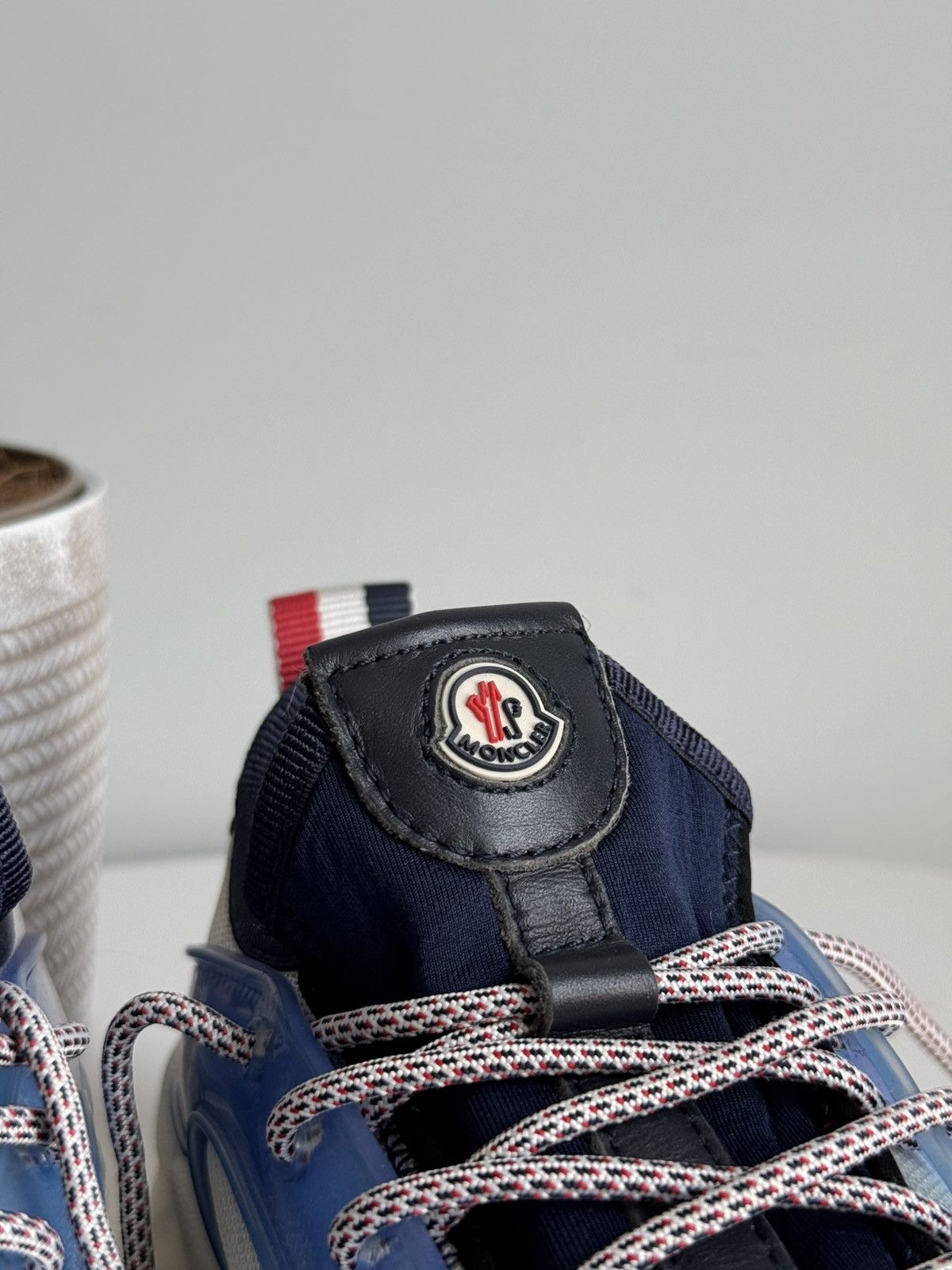 Moncler Moncler Anakin Sneakers Trevor Scarpa White Chunky Sneakers Size US 10 / EU 43 - 12 Thumbnail
