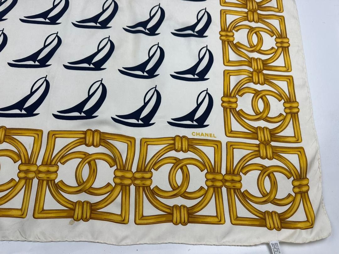 Chanel chanel silk scarf tc51 Size ONE SIZE - 8 Thumbnail