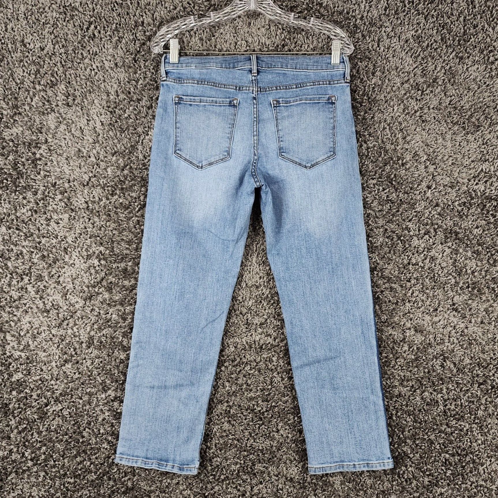 Banana Republic Banana Republic Jeans Girlfriend Two-Toned Blue Size 29 Womens Size 29" - 7 Thumbnail