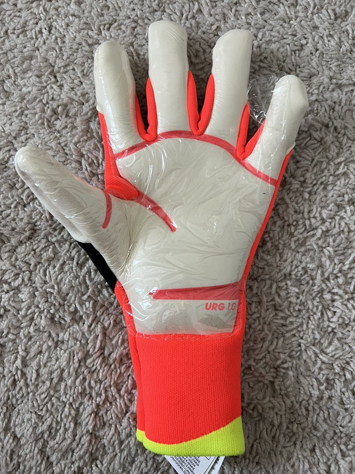 Adidas Adidas Predator GL Pro Goalkeeper Gloves Hybrid Orange Black Size ONE SIZE - 5 Thumbnail